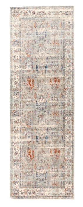 Heirloom Transitional Grey Blue Rug HEI-1518