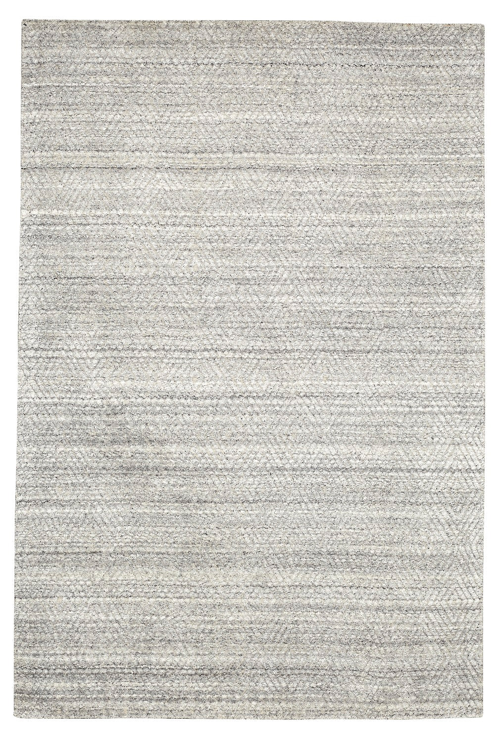 Estelle Hand Loomed Wool Silver Rug EST-SILVER