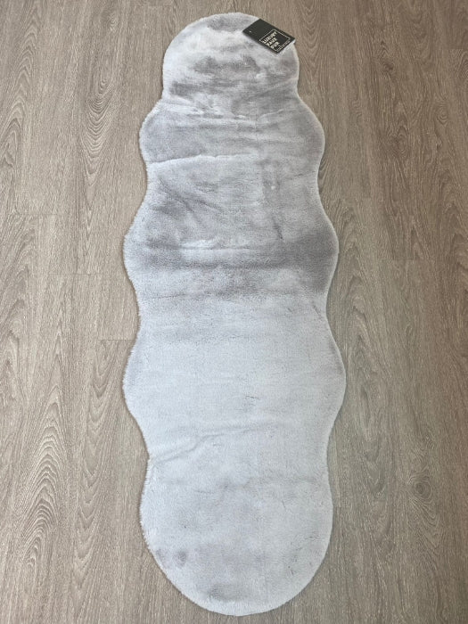 Faux Rabbit Fur Grey - Shape FRF-13LGRY