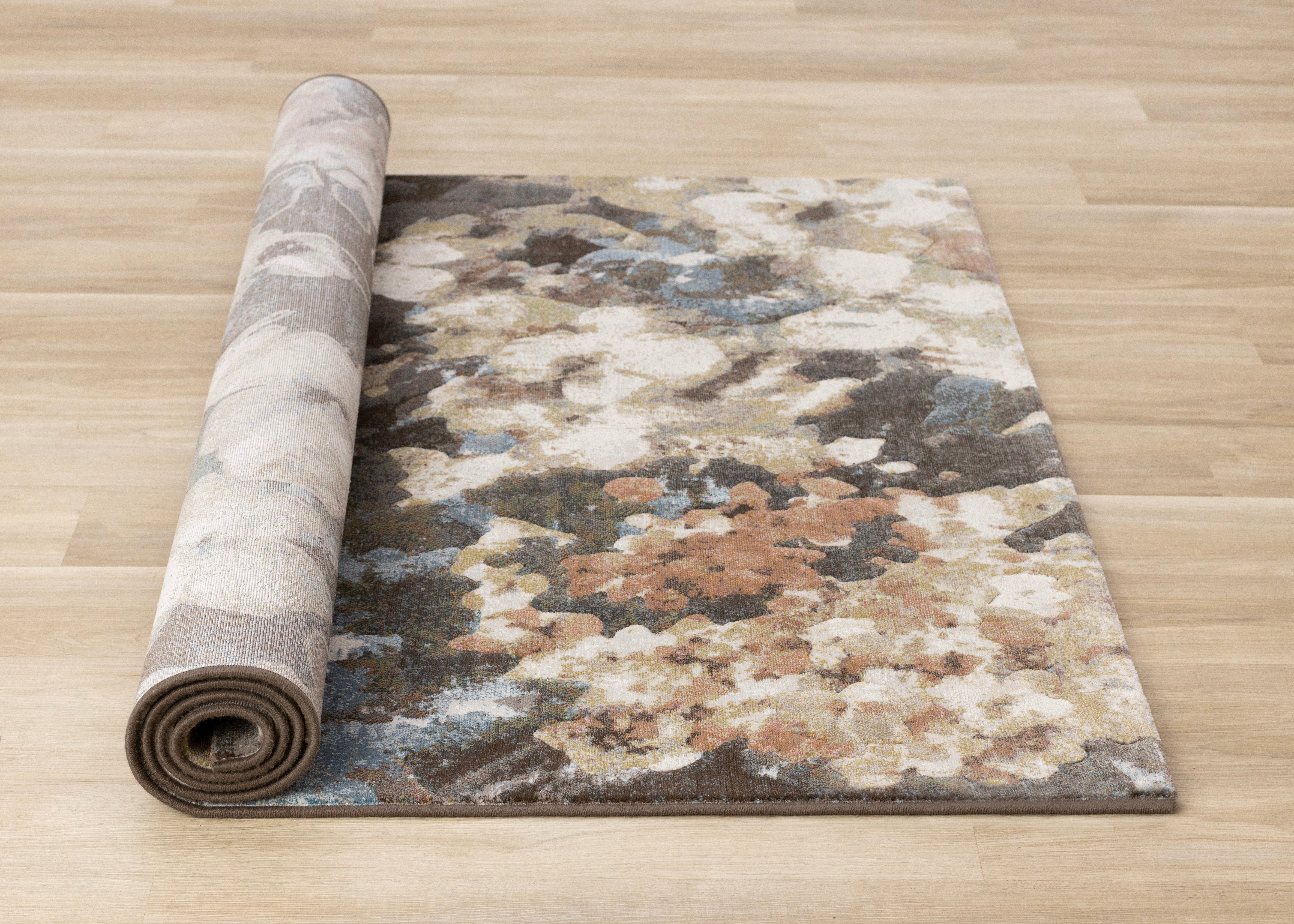 Aurora Multi Elegant Floral Design Rug