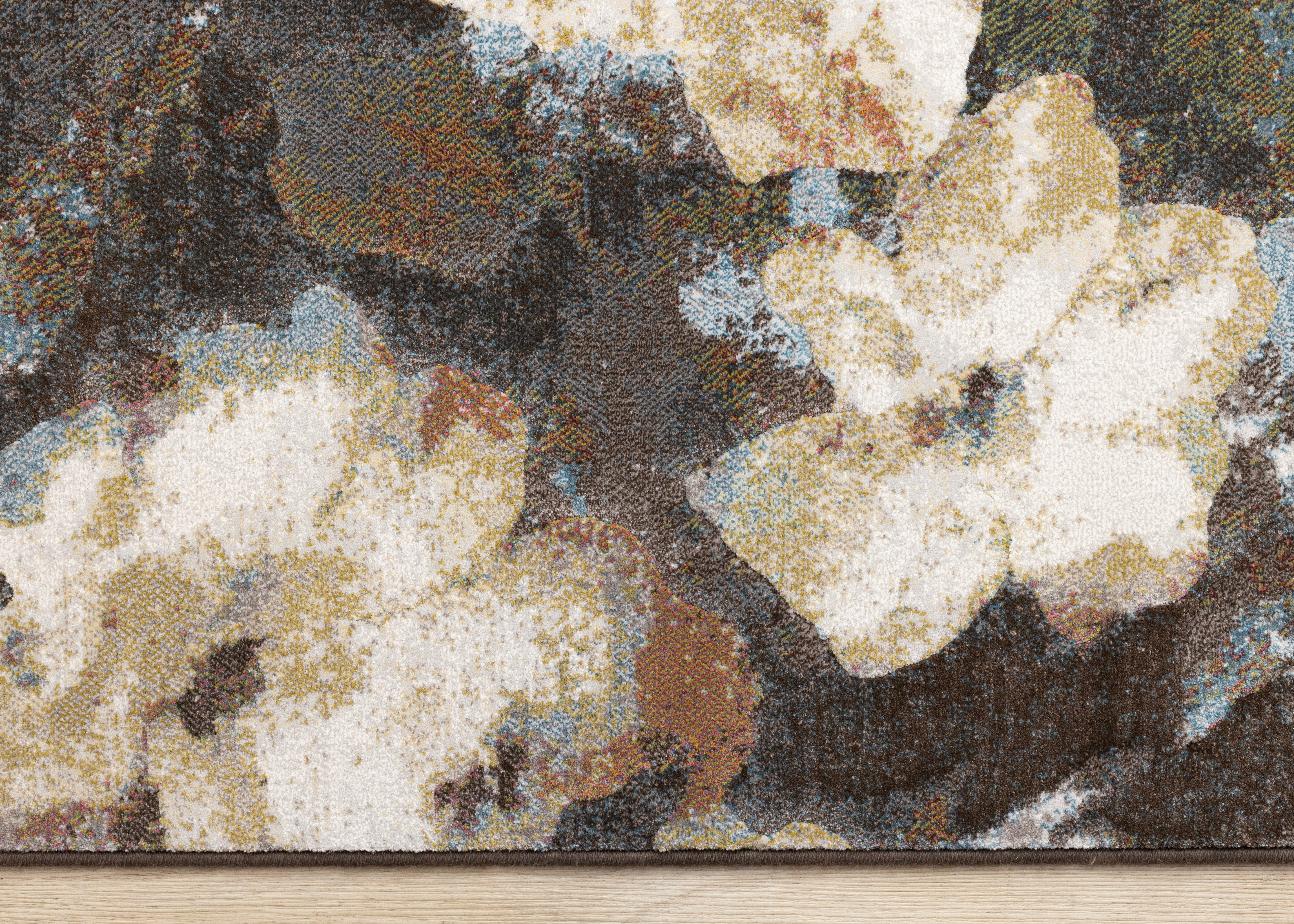 Aurora Multi Elegant Floral Design Rug
