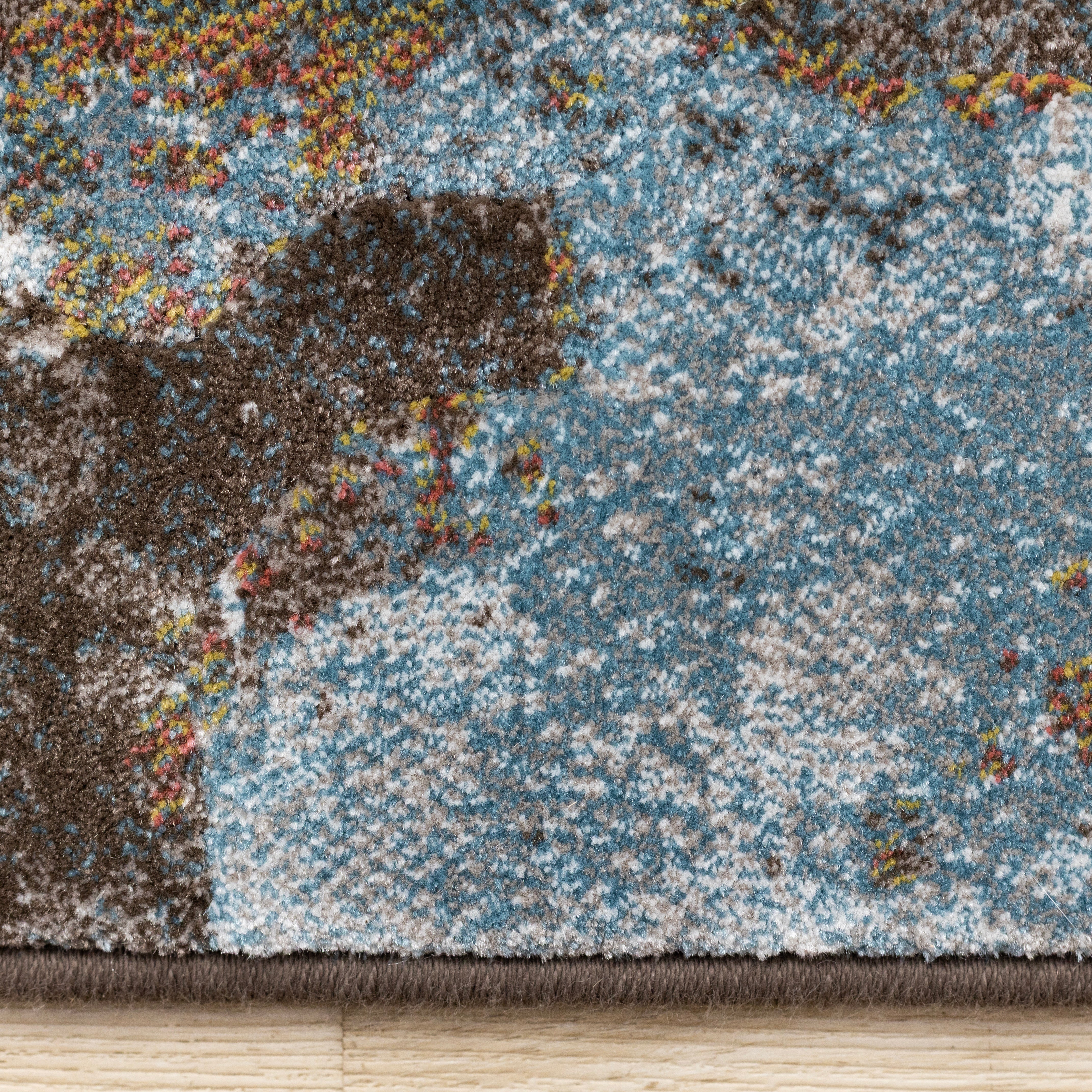 Aurora Multi Elegant Floral Design Rug