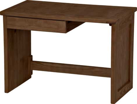 Pencil Drawer Desk, 42" Wide, By Crate Designs. 6439, 6492