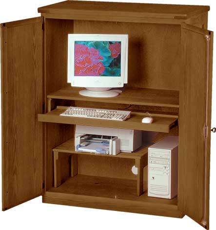 Armoire, Computer, By Crate Designs. 7116C