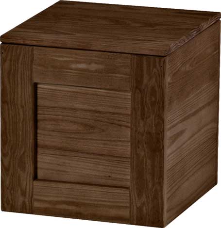 Cube with Lid By Crate Designs. 8026