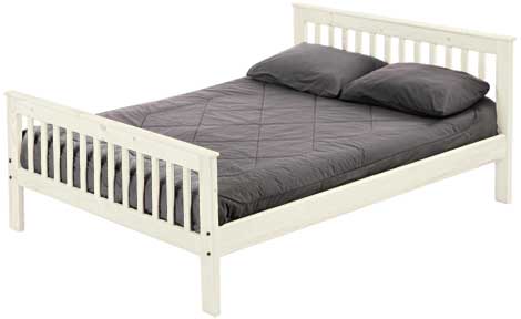 Mission Bed, Queen, 36" Headboard and 29" Footboard, By Crate Designs. 4969