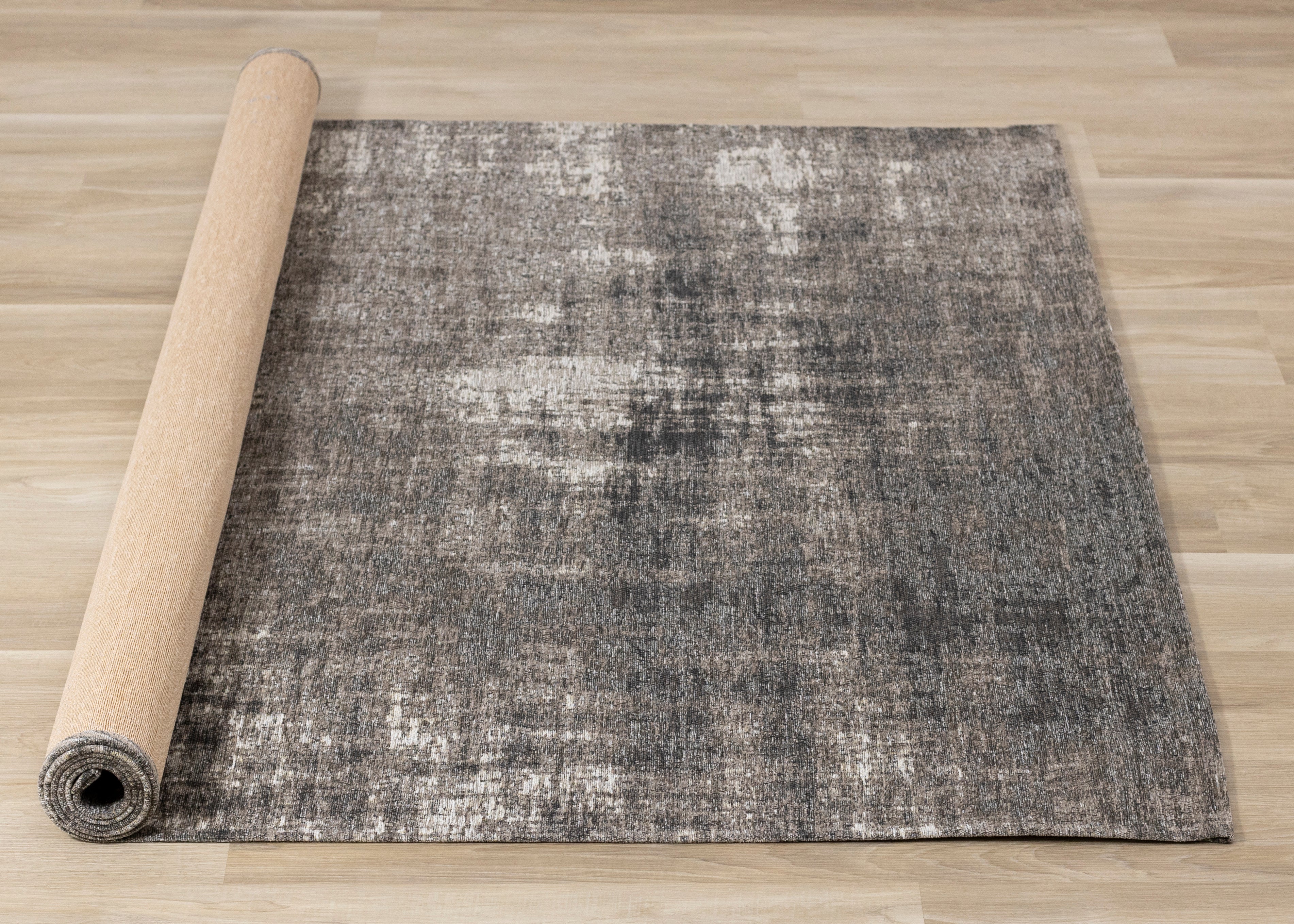 Cathedral Grey Tree Bark Rug