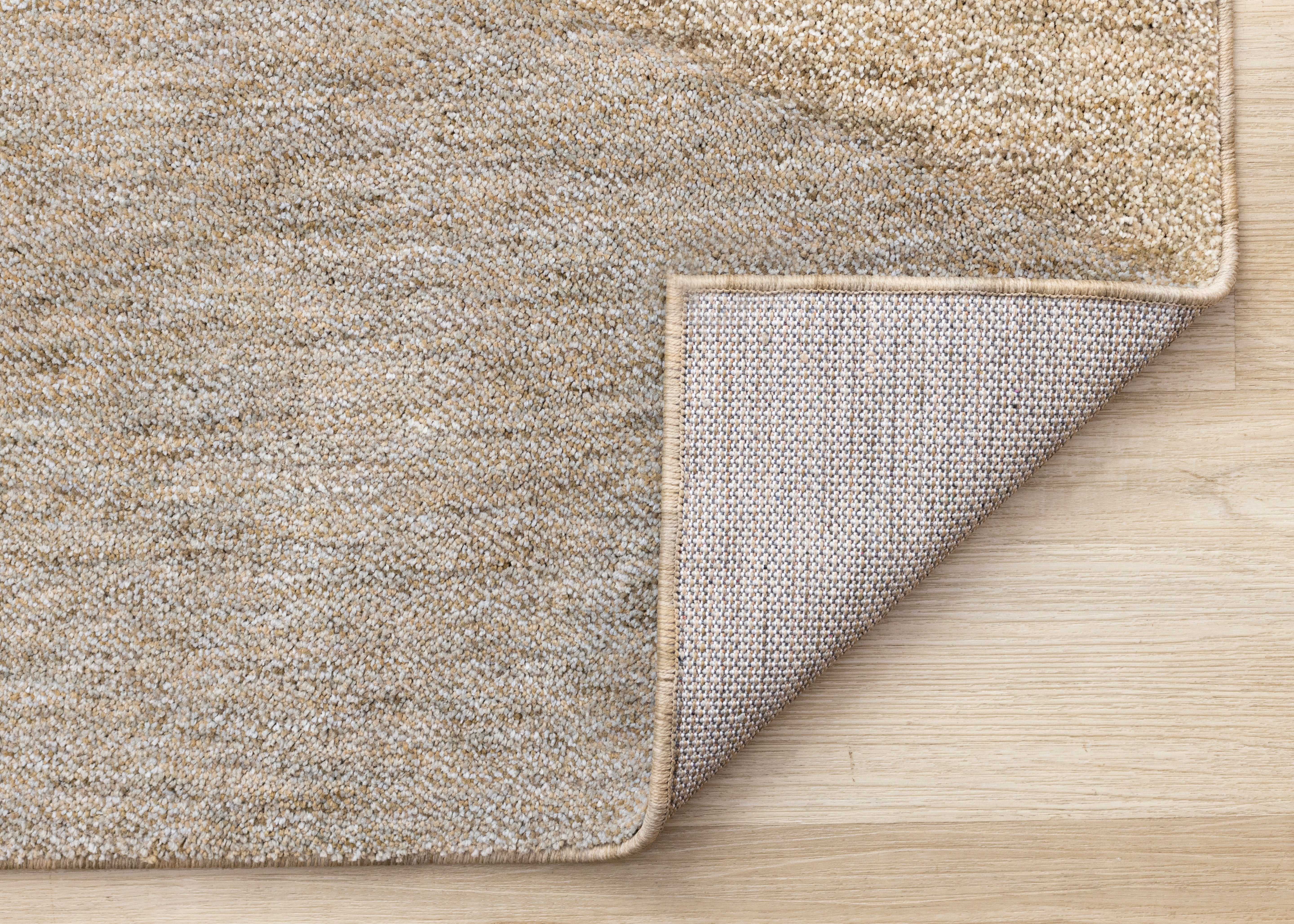Cora Taupe Beige Grey Curvy Design Rug