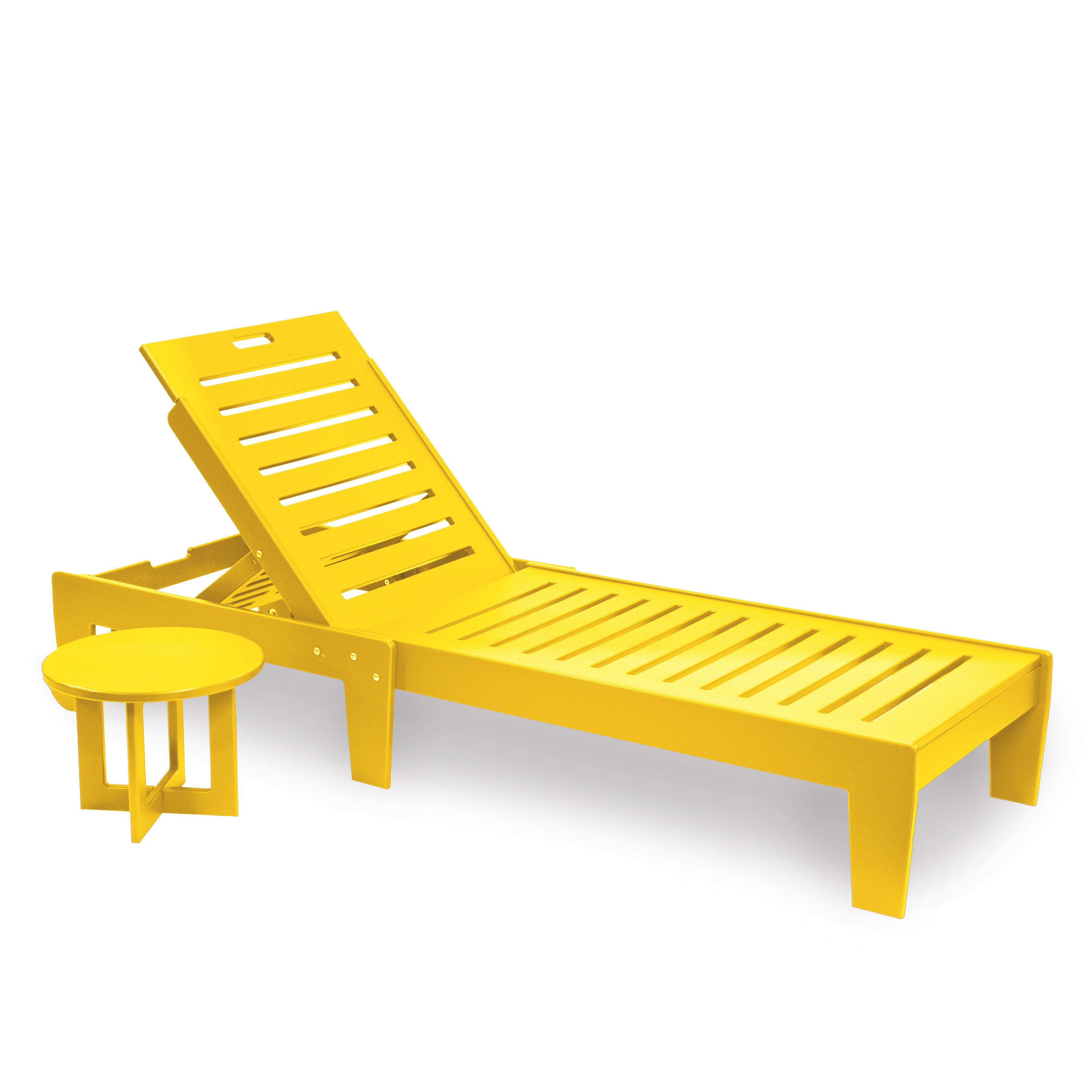 Lounge Chair and Side Table