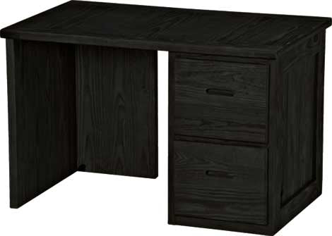 2 Drawer Desk, 46" Wide, By Crate Designs. 6336, 6362