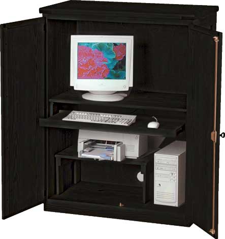 Armoire, Computer, By Crate Designs. 7116C