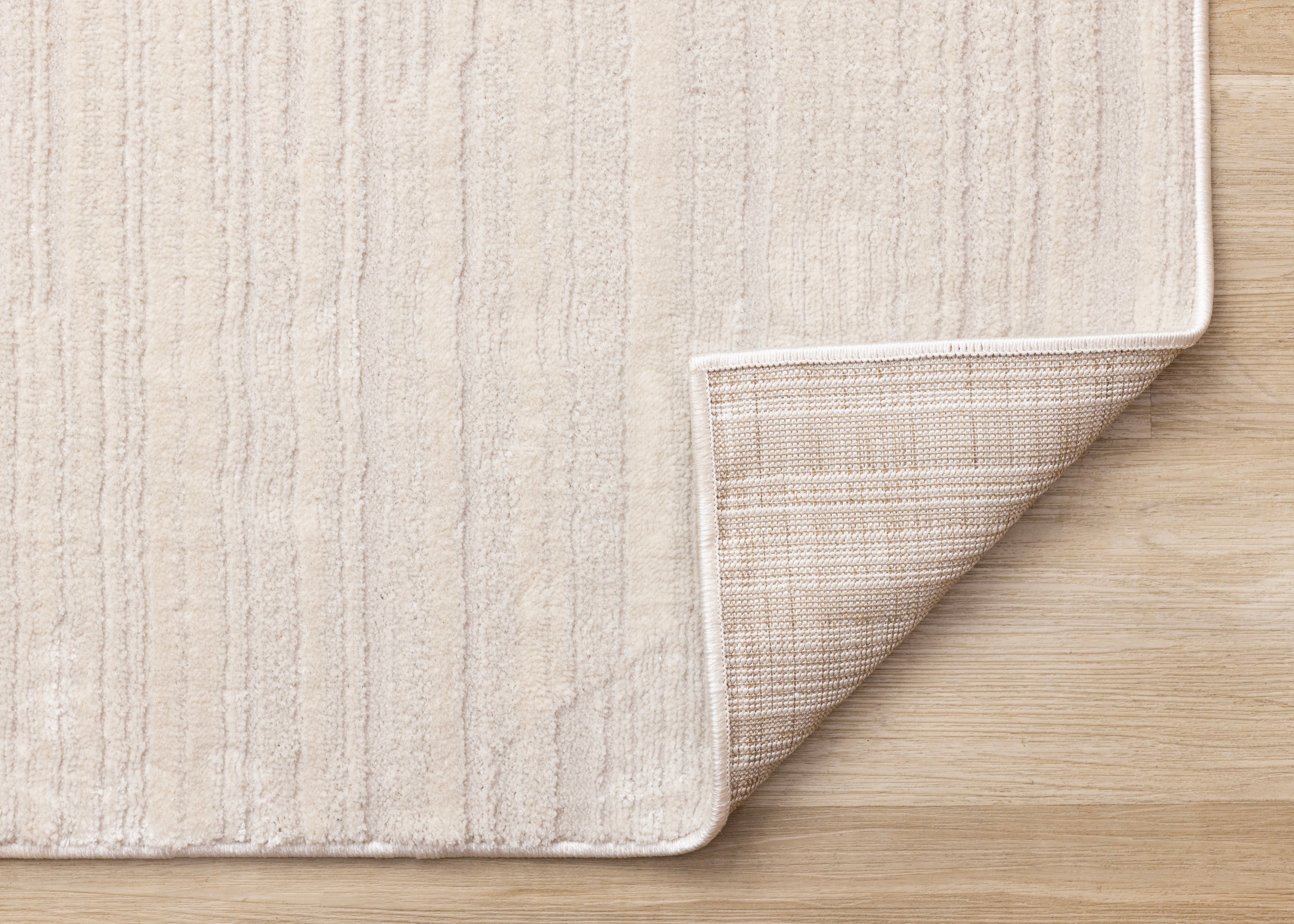 Ellington Beige Subtle Diamond Pattern Rug