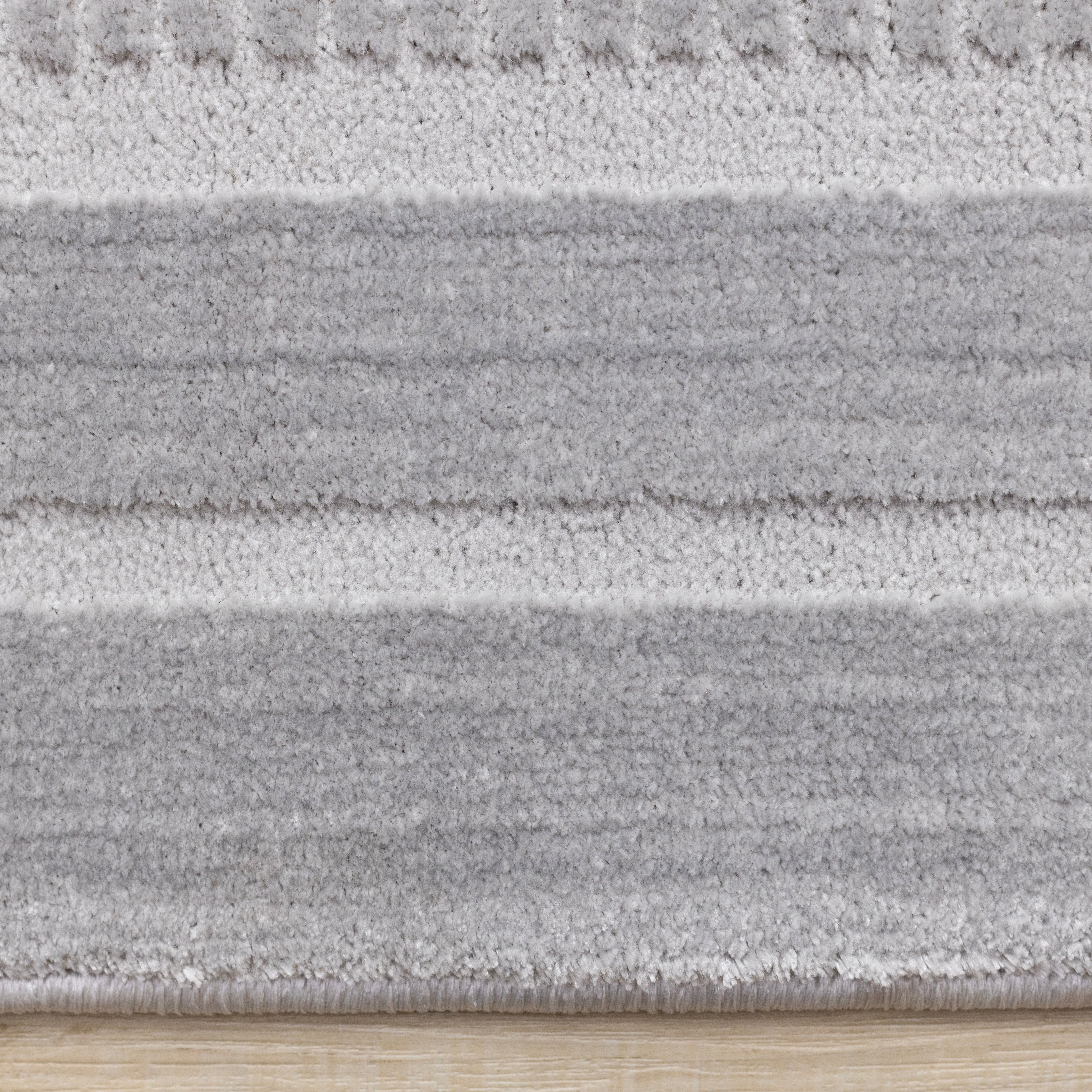 Ellington Grey Border Rug