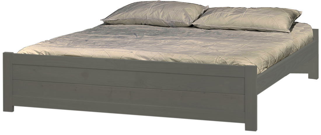 WildRoots Bed, King, 19" Headboard and Footboard, By Crate Designs. 46899