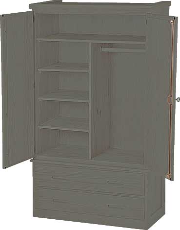 Armoire, Combo, By Crate Designs. 7016B