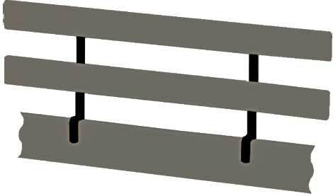 Guardrail Add-On By Crate Designs. 7341