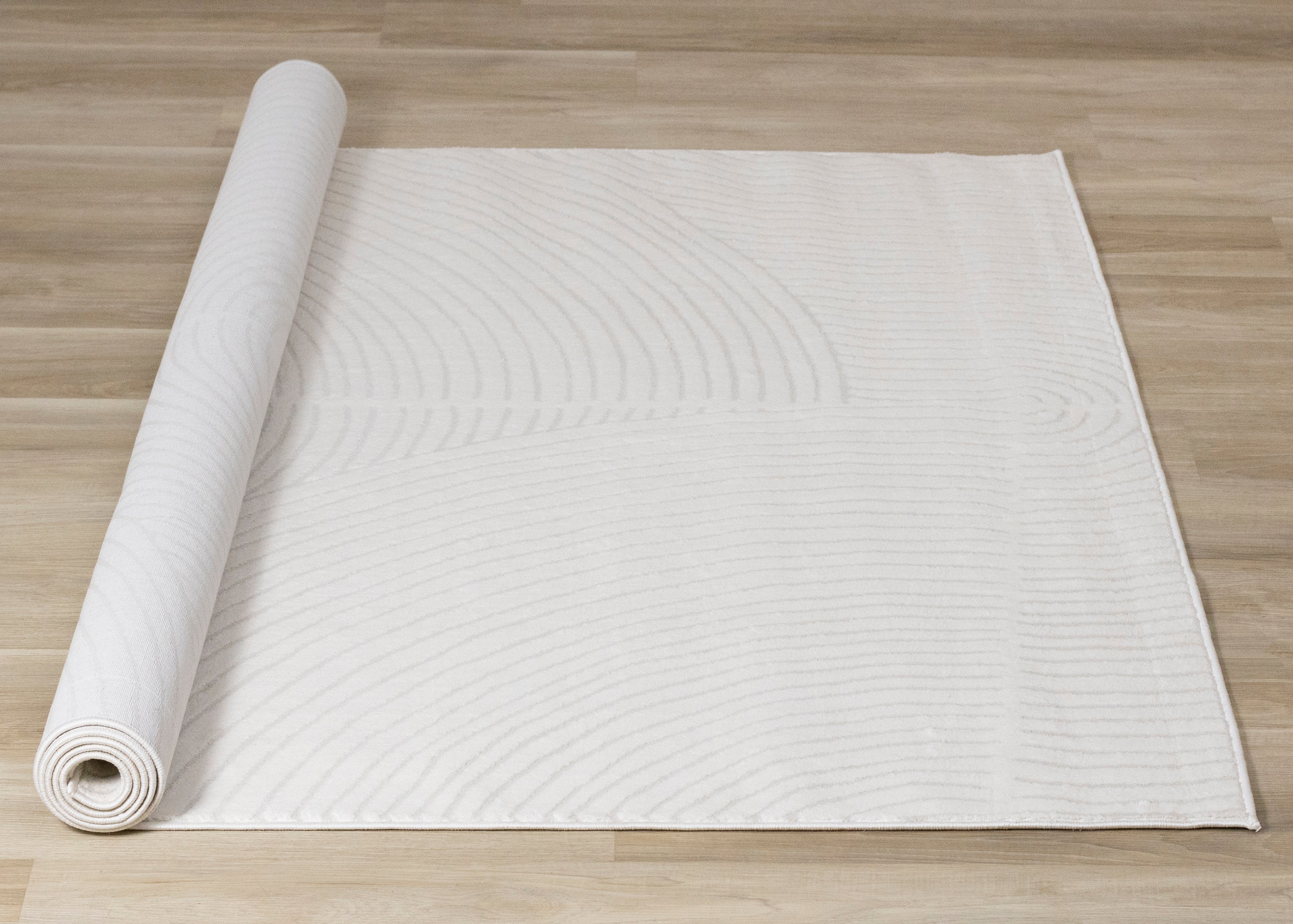 Hayden Light Cream Swirl Rug
