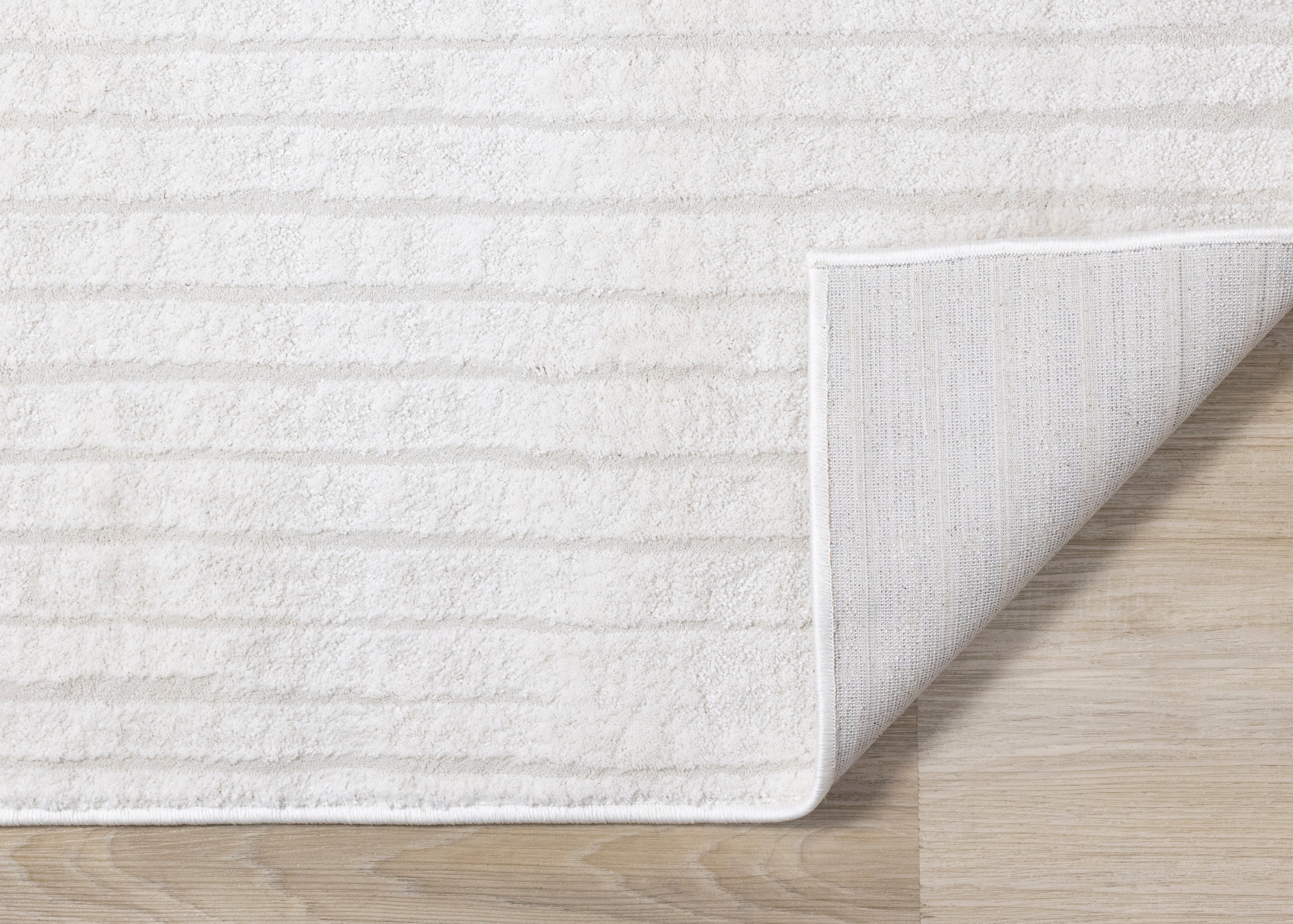 Hayden Light Cream Modern Lines Rug
