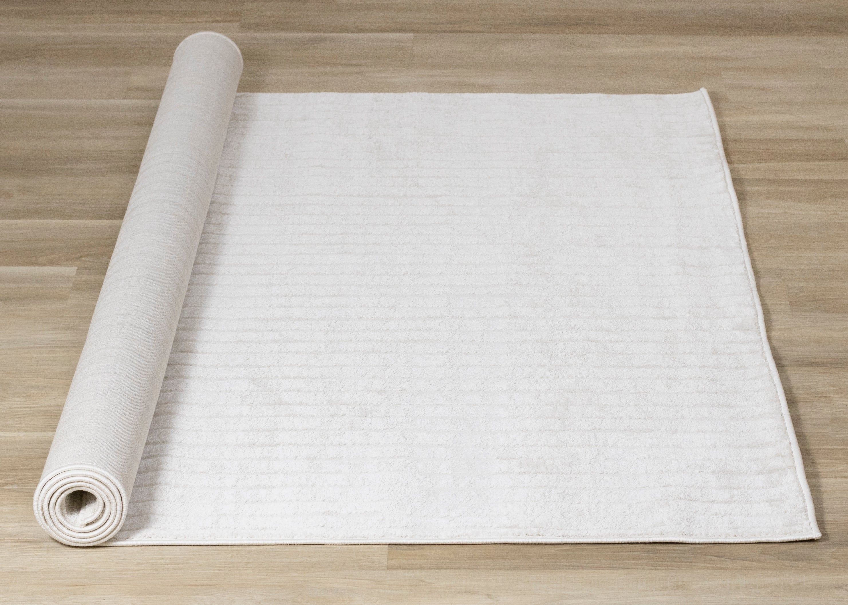 Hayden Light Cream Modern Lines Rug