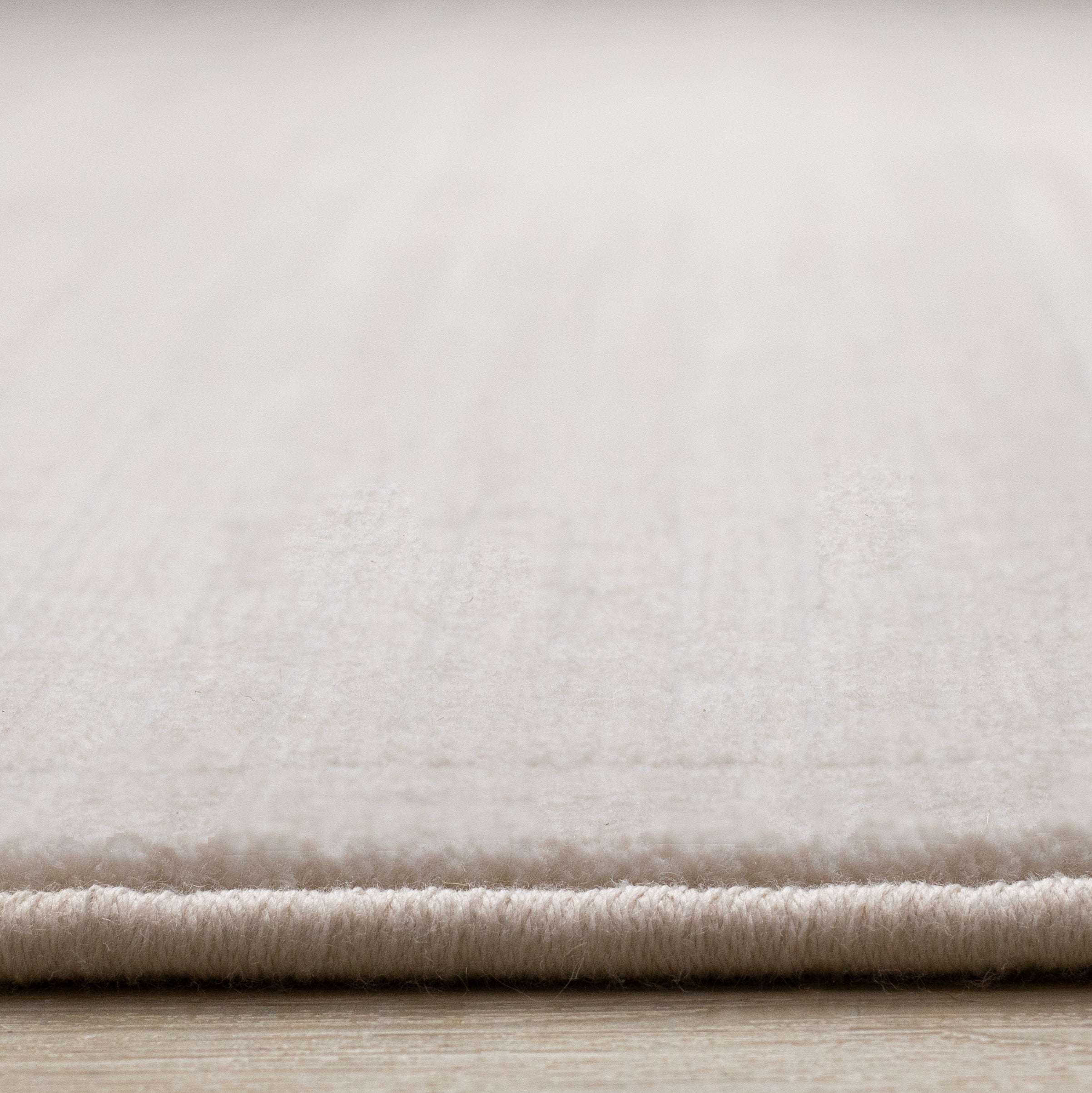 Himalaya White Taupe Striped Checkers Rug