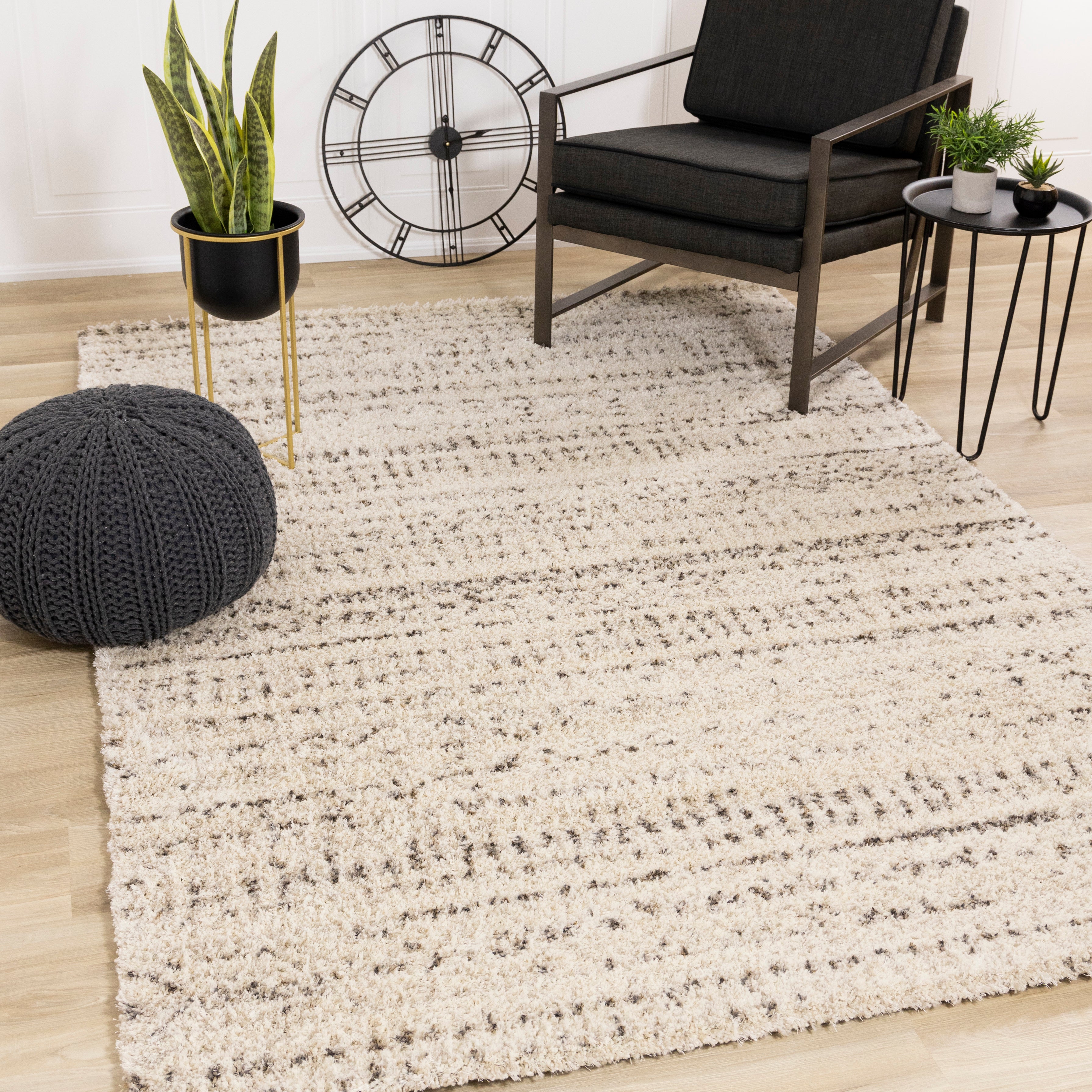 Lane Cream Brown Ancient Luxury Rug