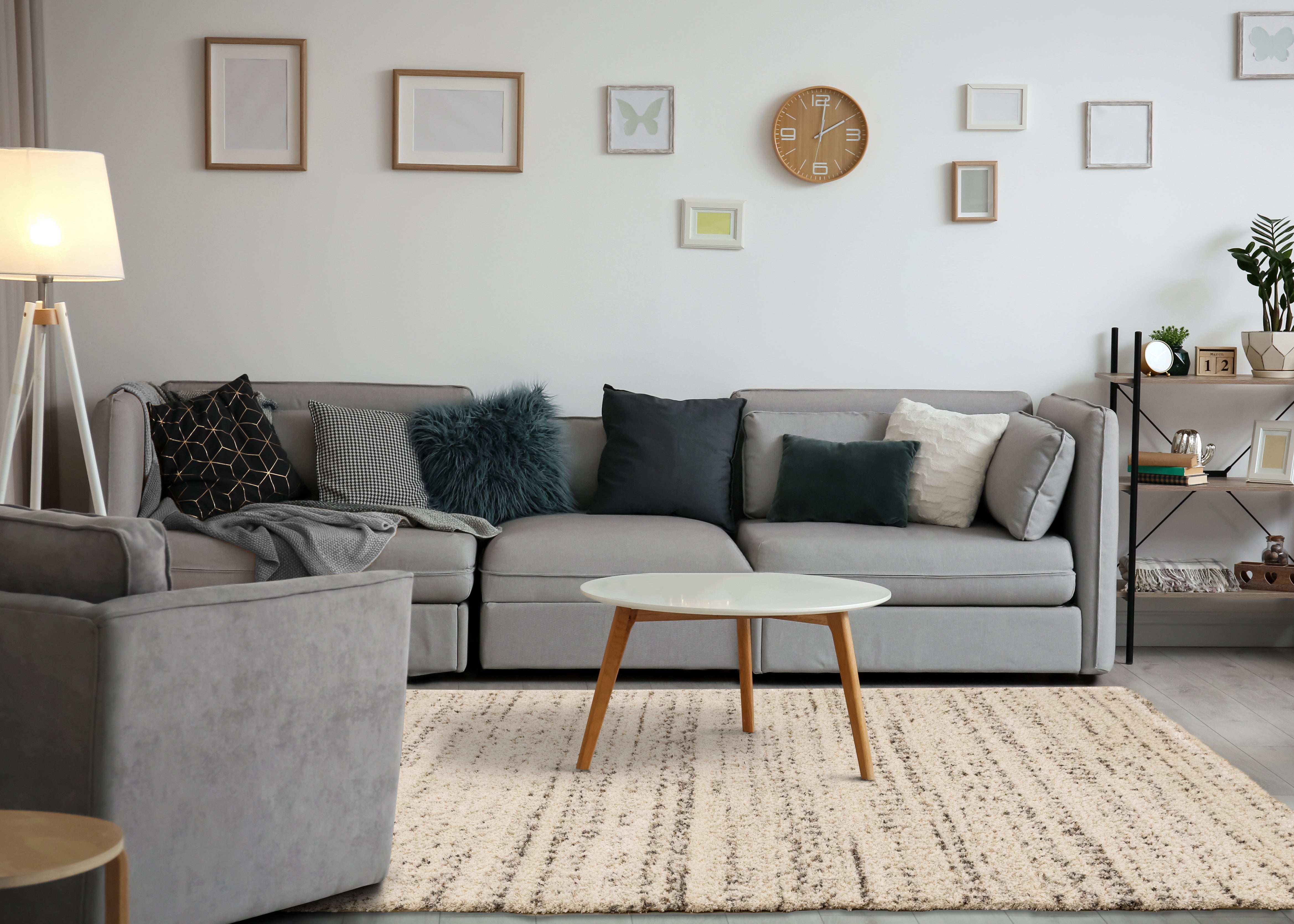 Lane Cream Brown Ancient Luxury Rug