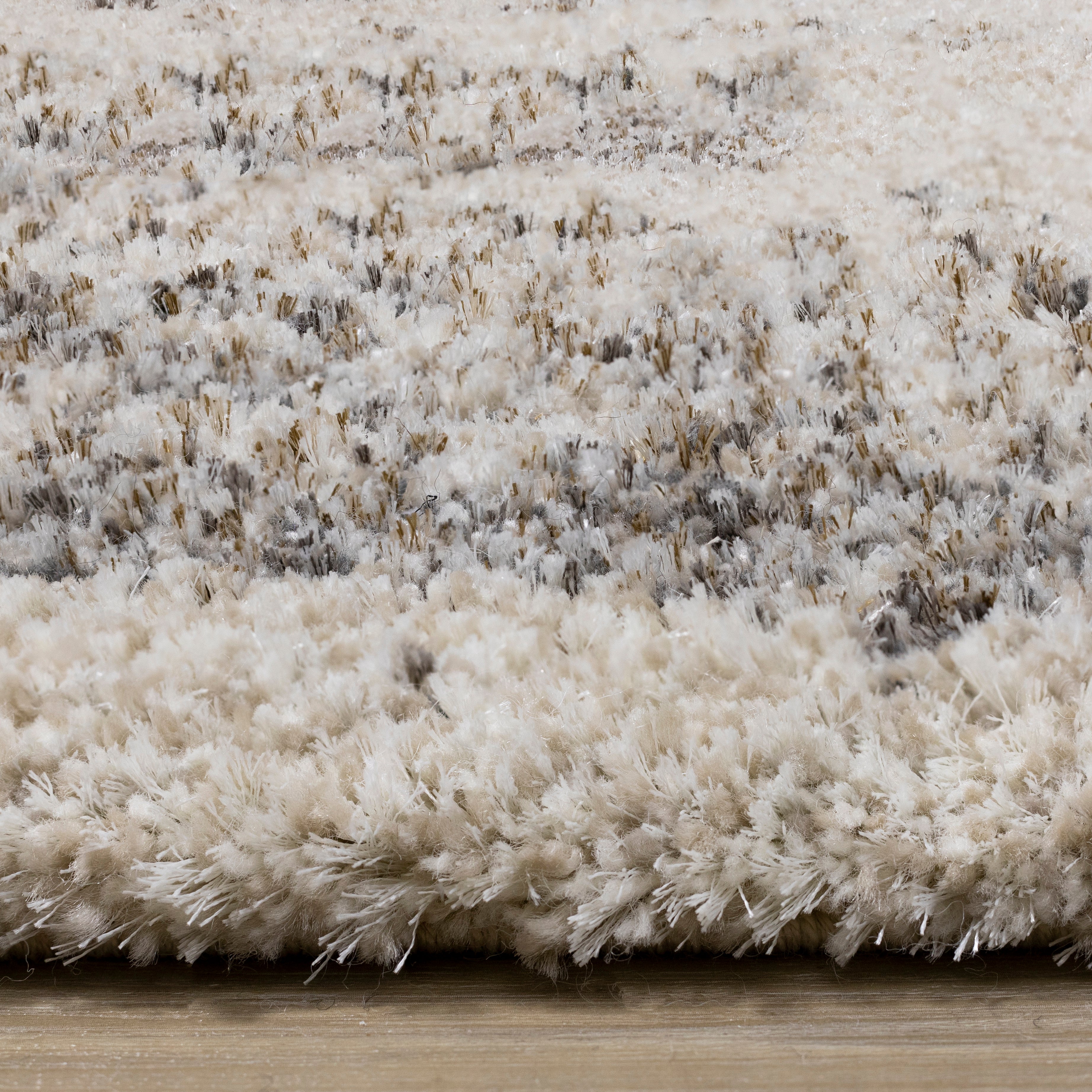 Lane Cream Brown Abstract Luxury Rug