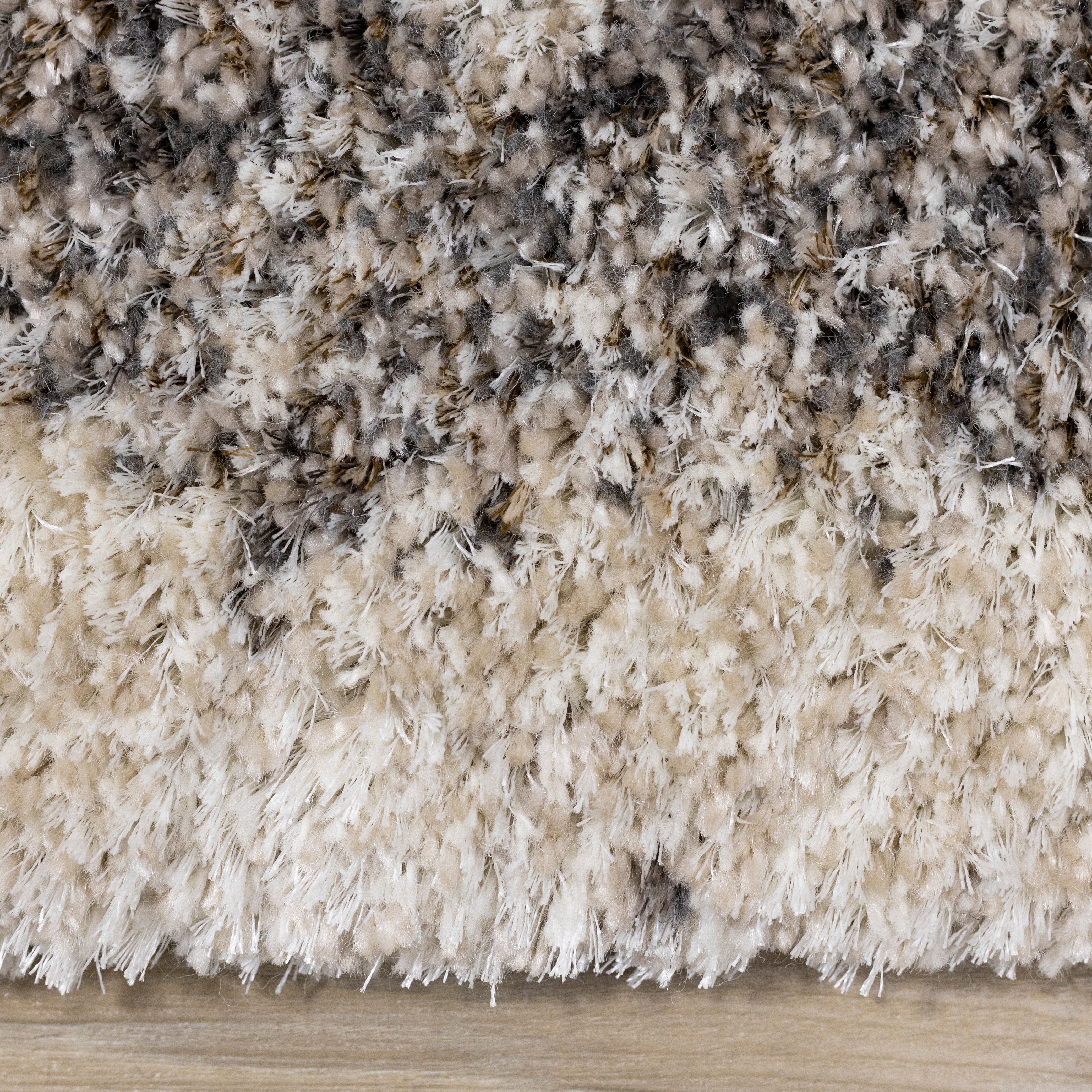 Lane Cream Brown Abstract Luxury Rug