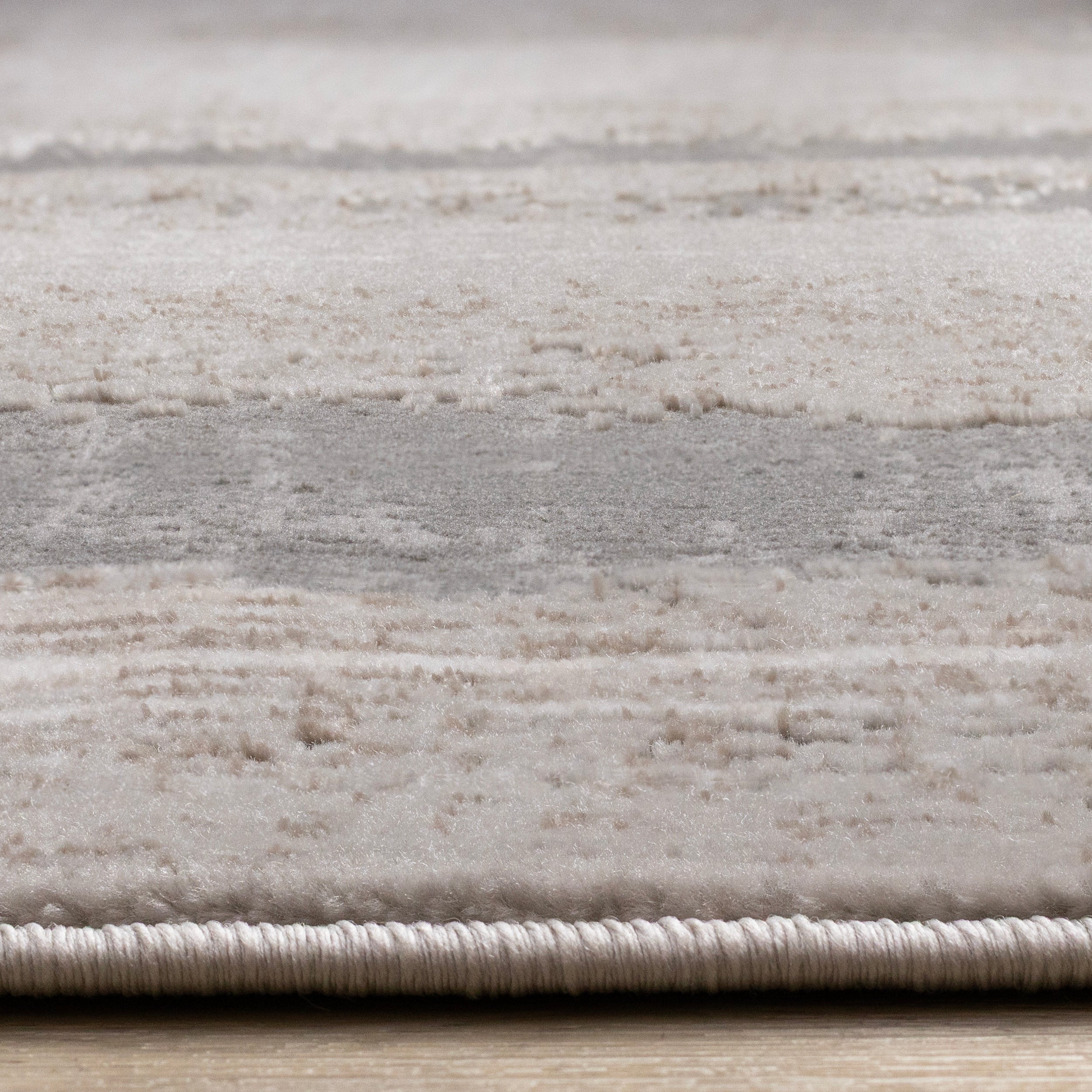 Legacy Taupe White Grey Beige Brush Strokes Design