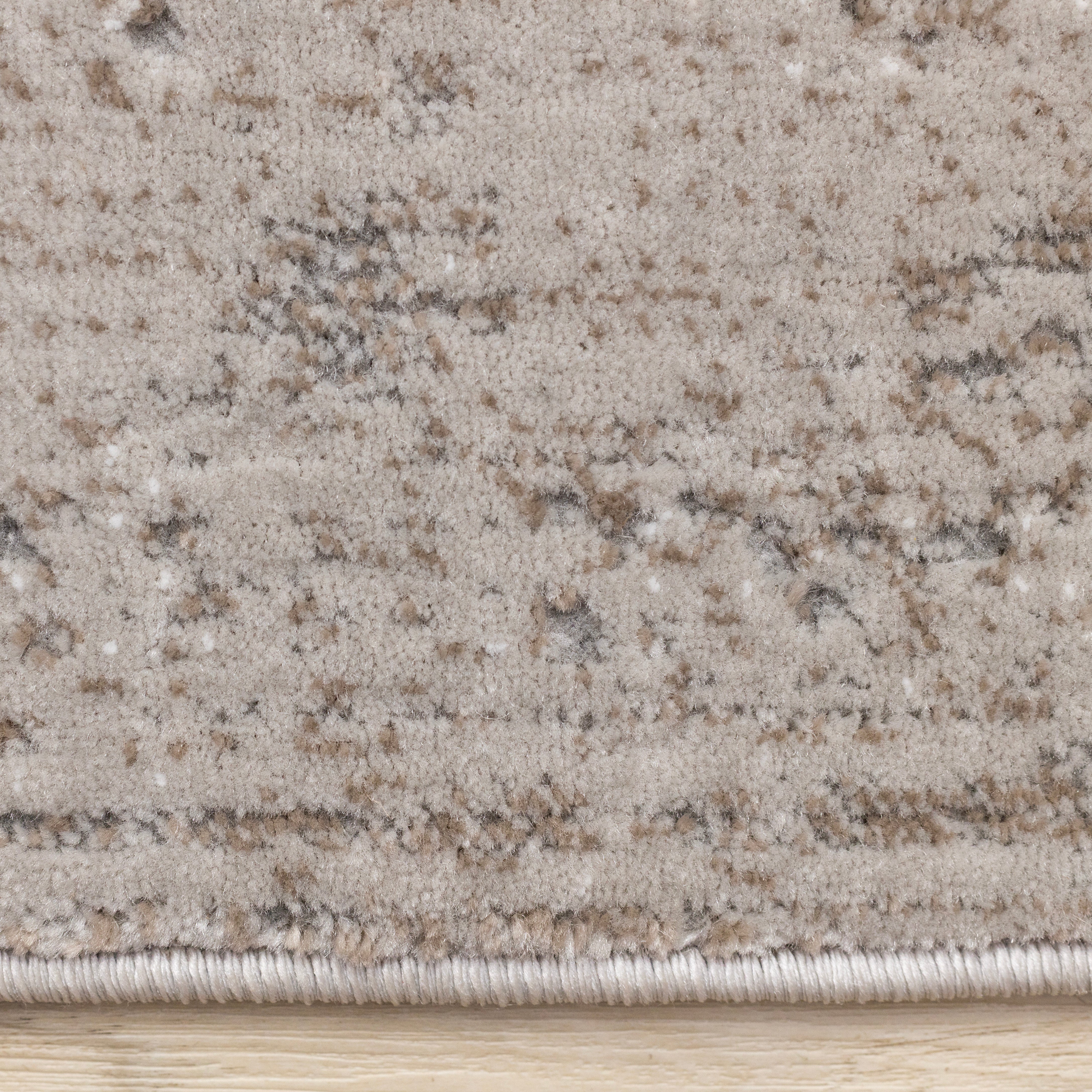 Legacy Taupe White Grey Beige Brush Strokes Design
