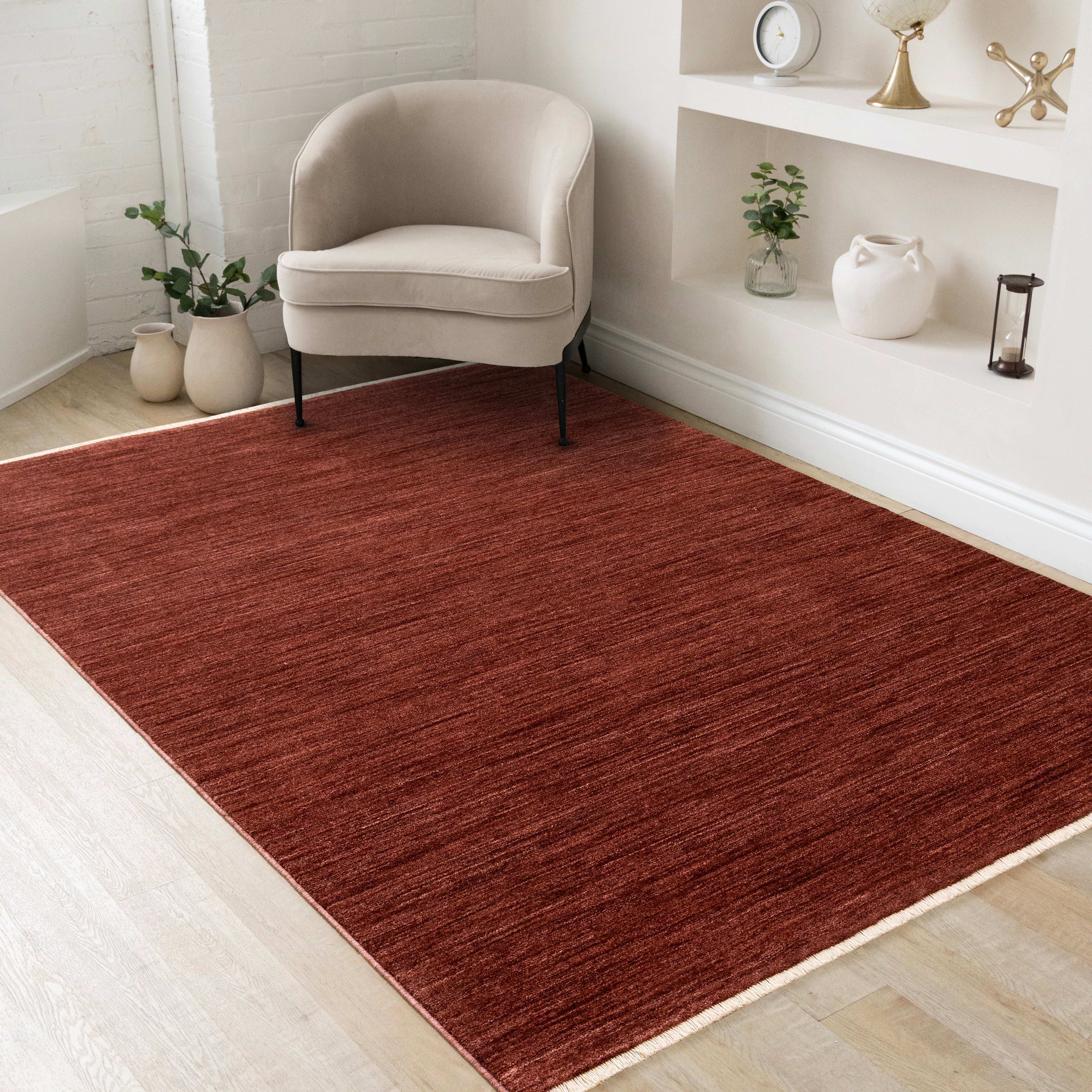 Marisa Red Distressed Rug