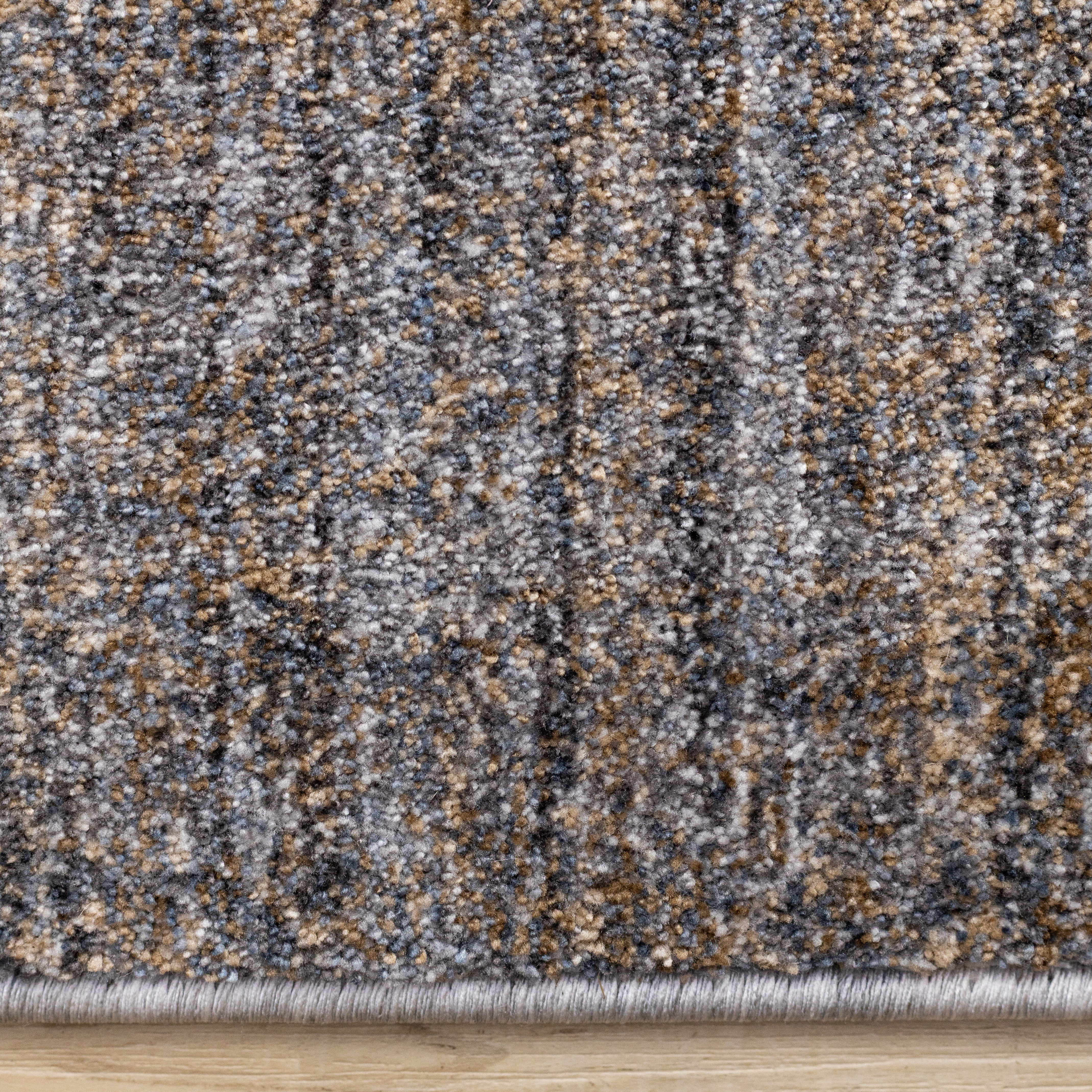 Marisa Blue Brown Distressed Rug