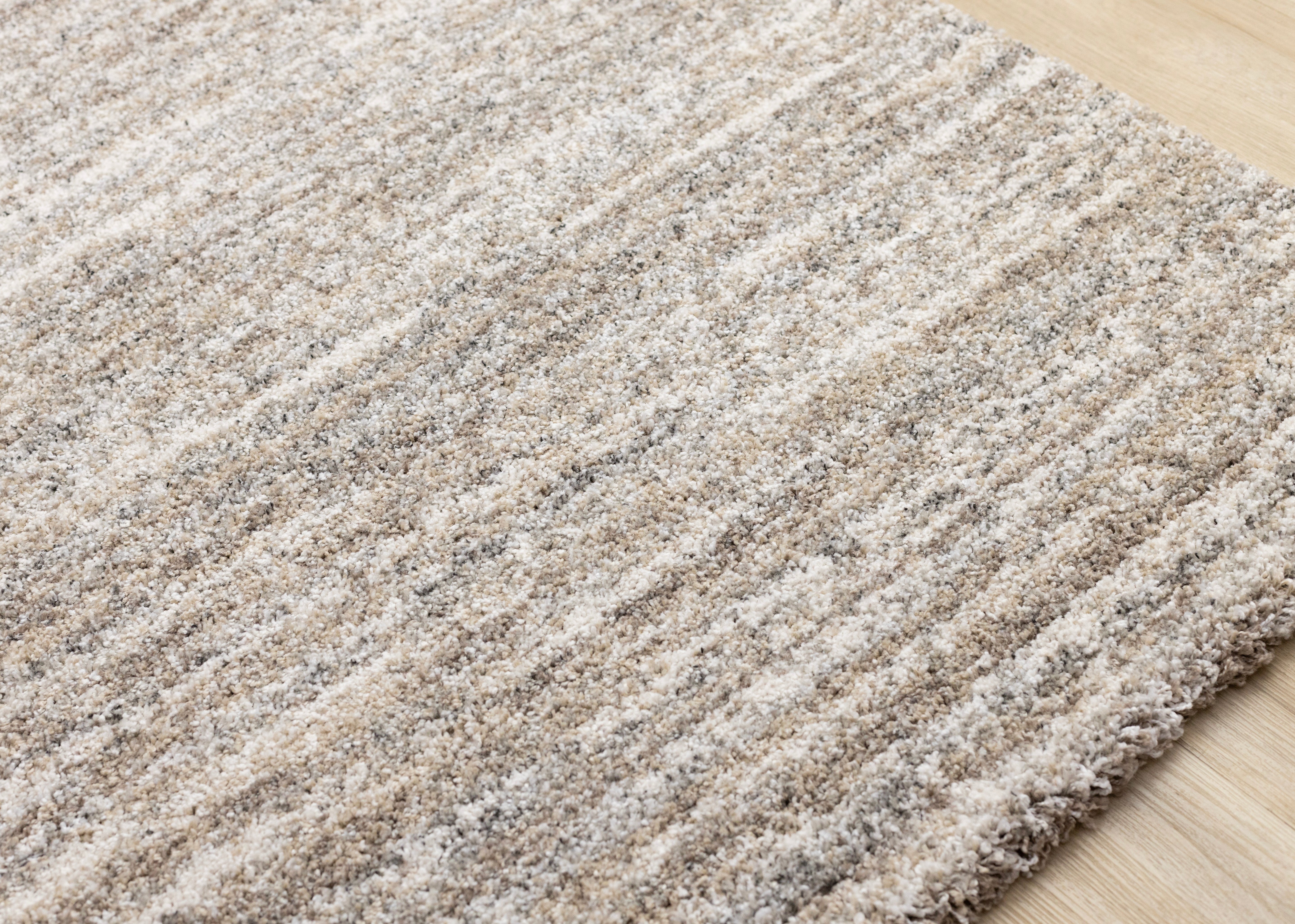 Marquis Grey White Brown Distressed Rug