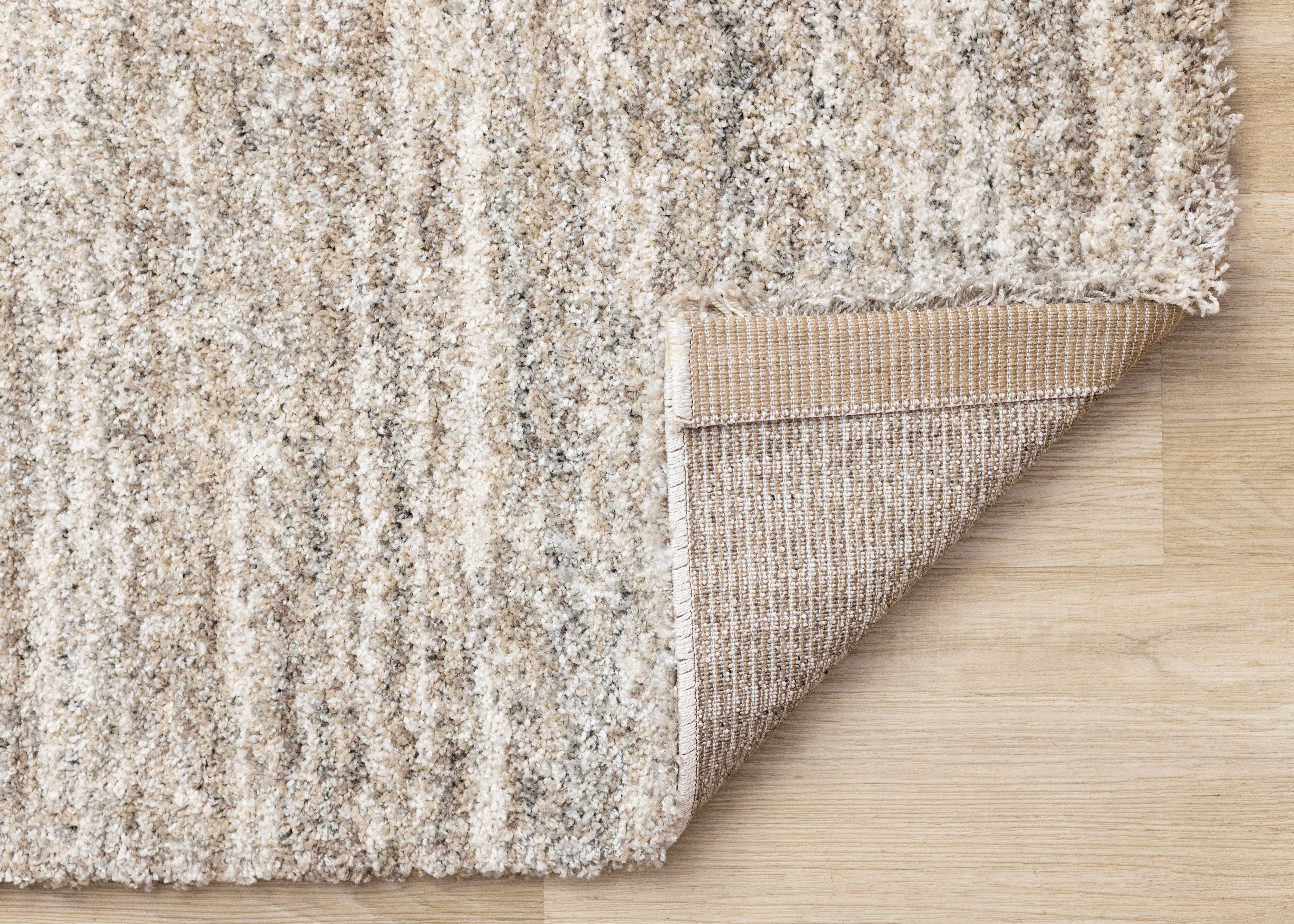 Marquis Grey White Brown Distressed Rug