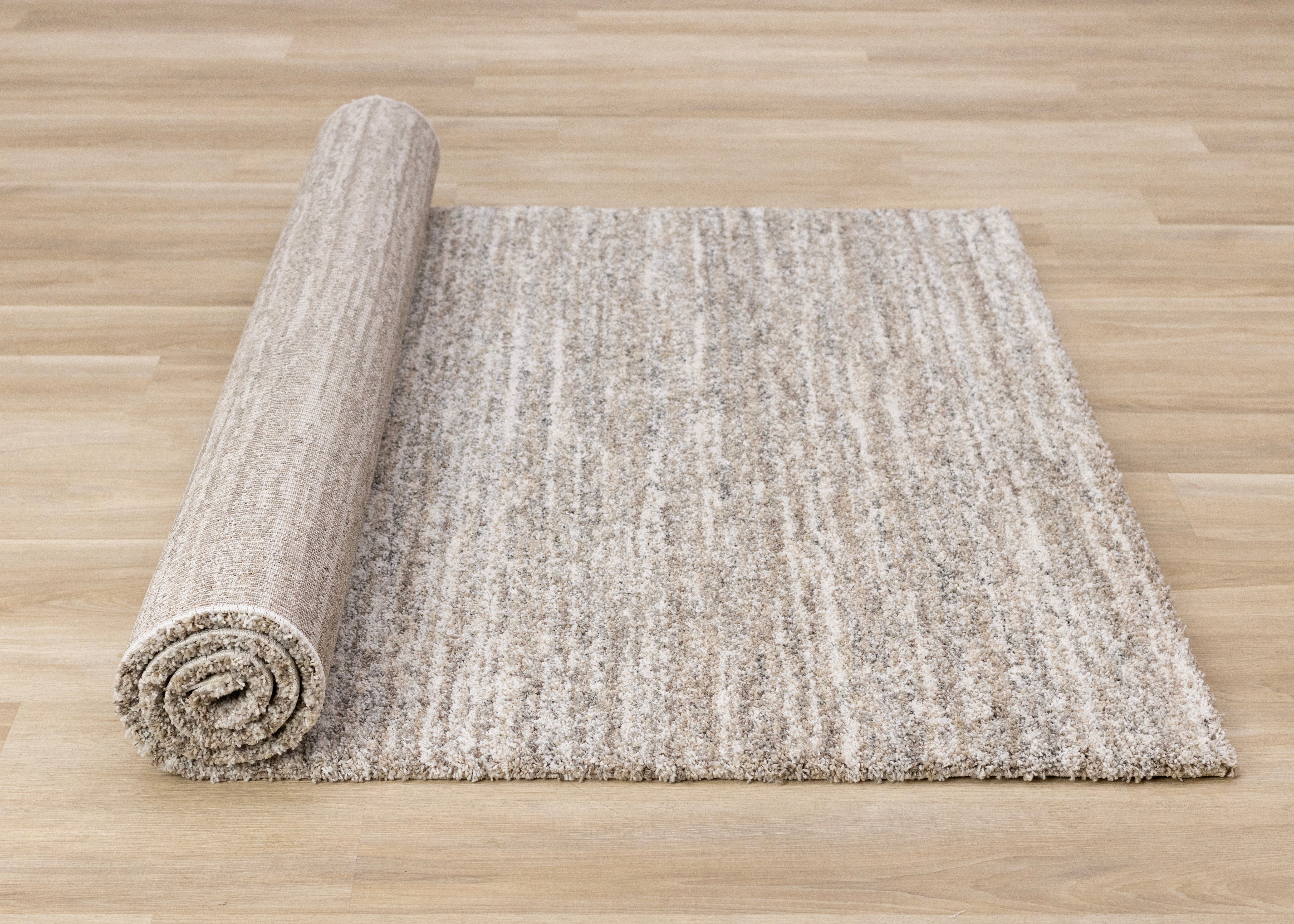 Marquis Grey White Brown Distressed Rug