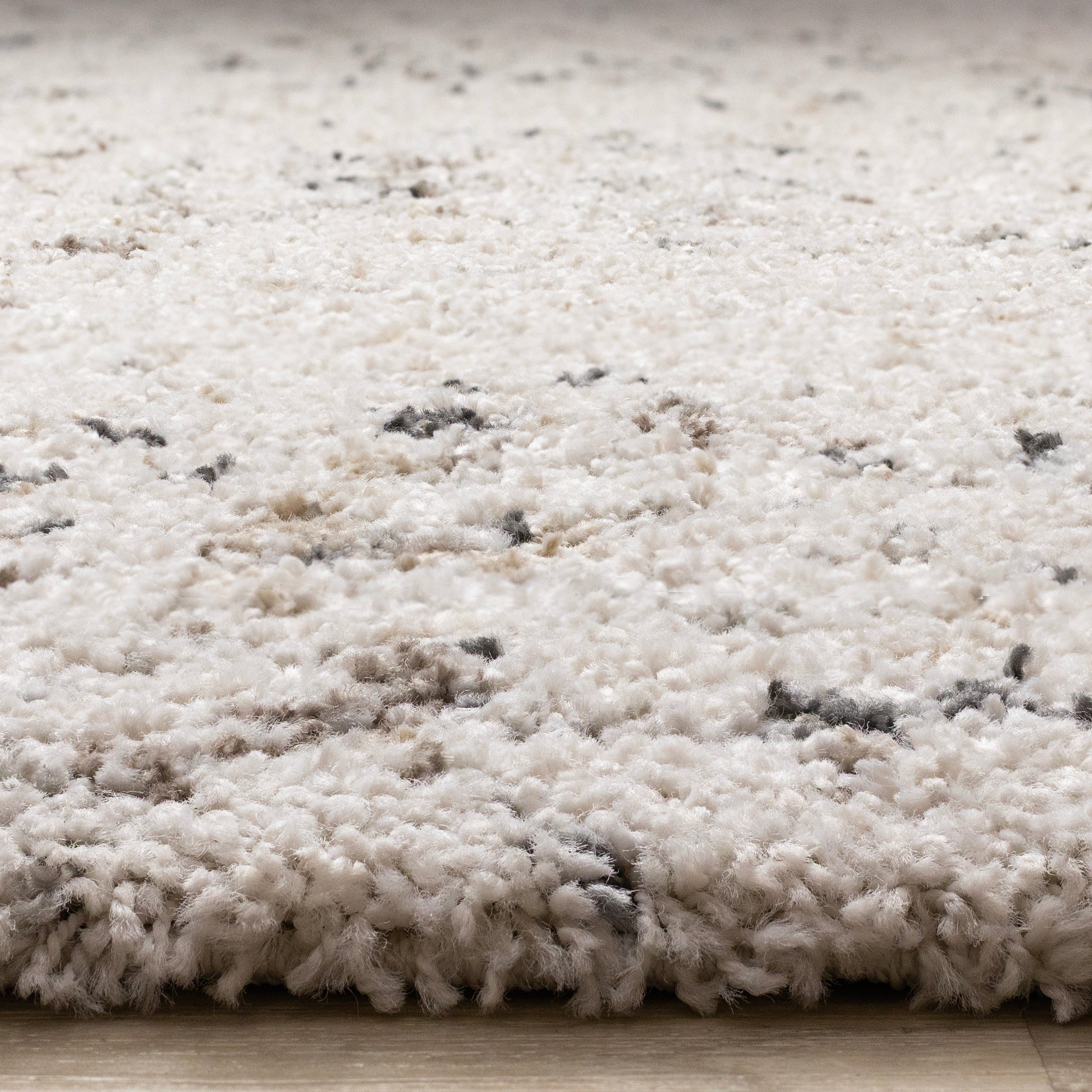 Mora White Grey Black Speckled Rug