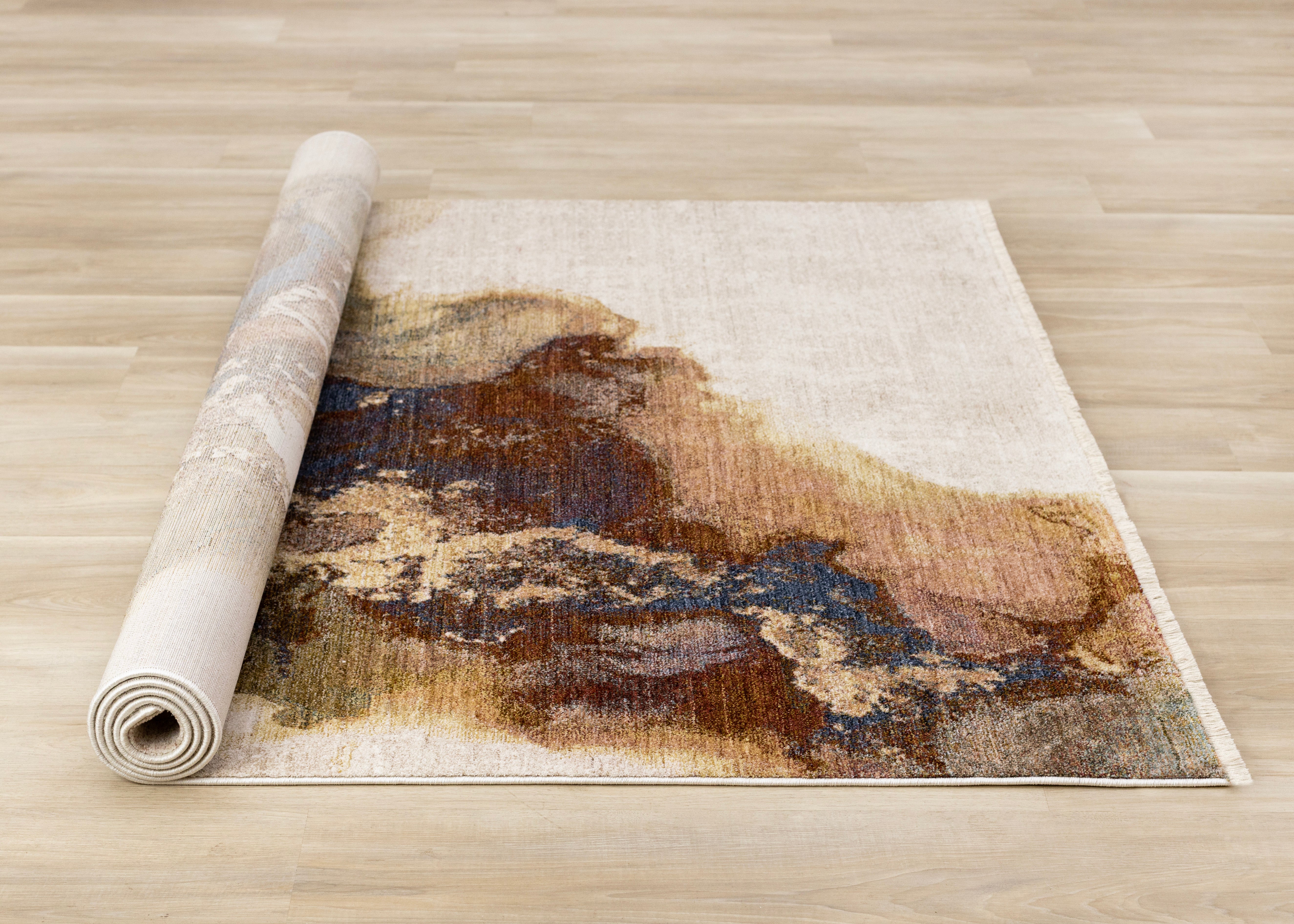 Muse Marble Grain Plush Rug