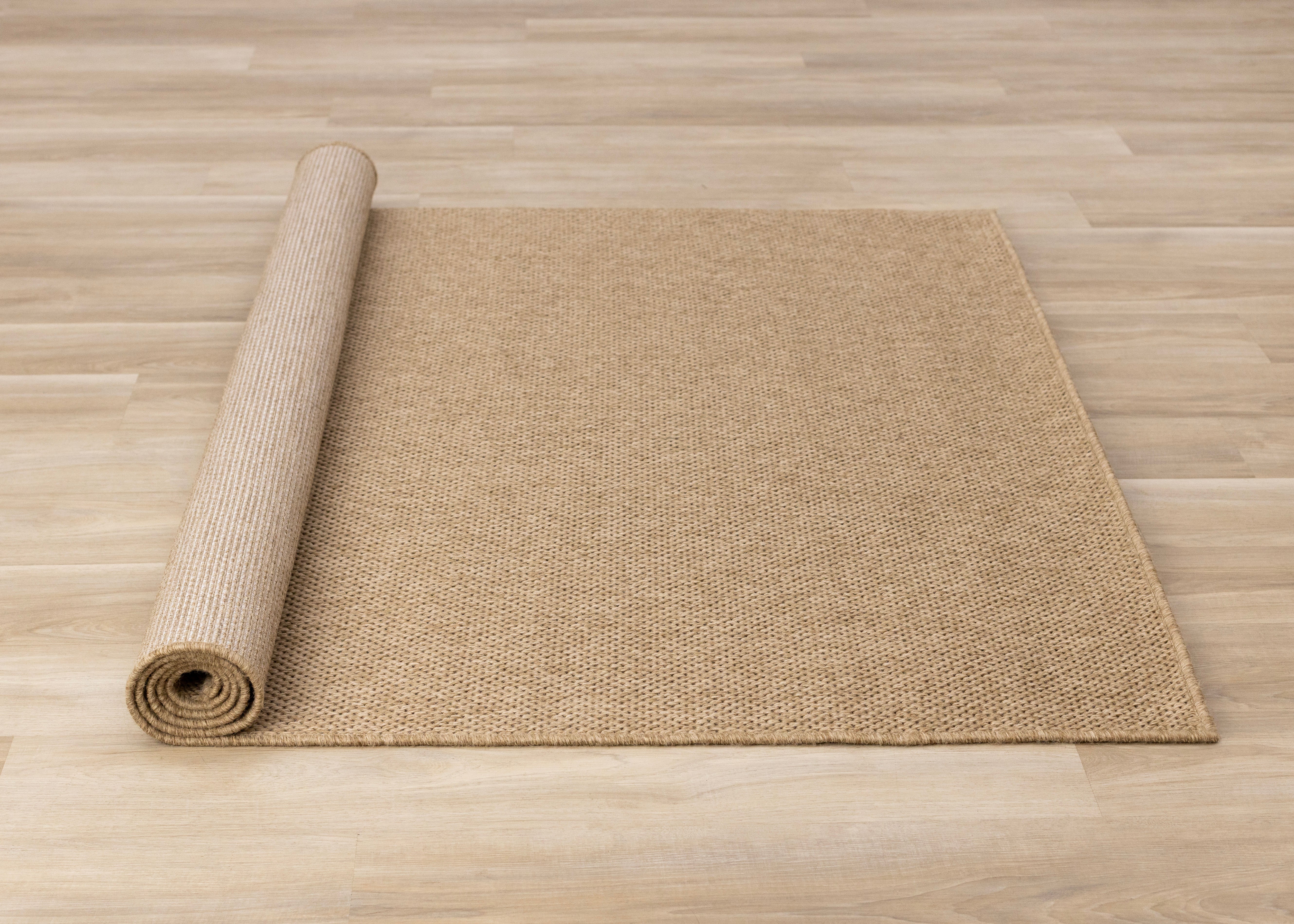 Novah Brown Flatweave Rug