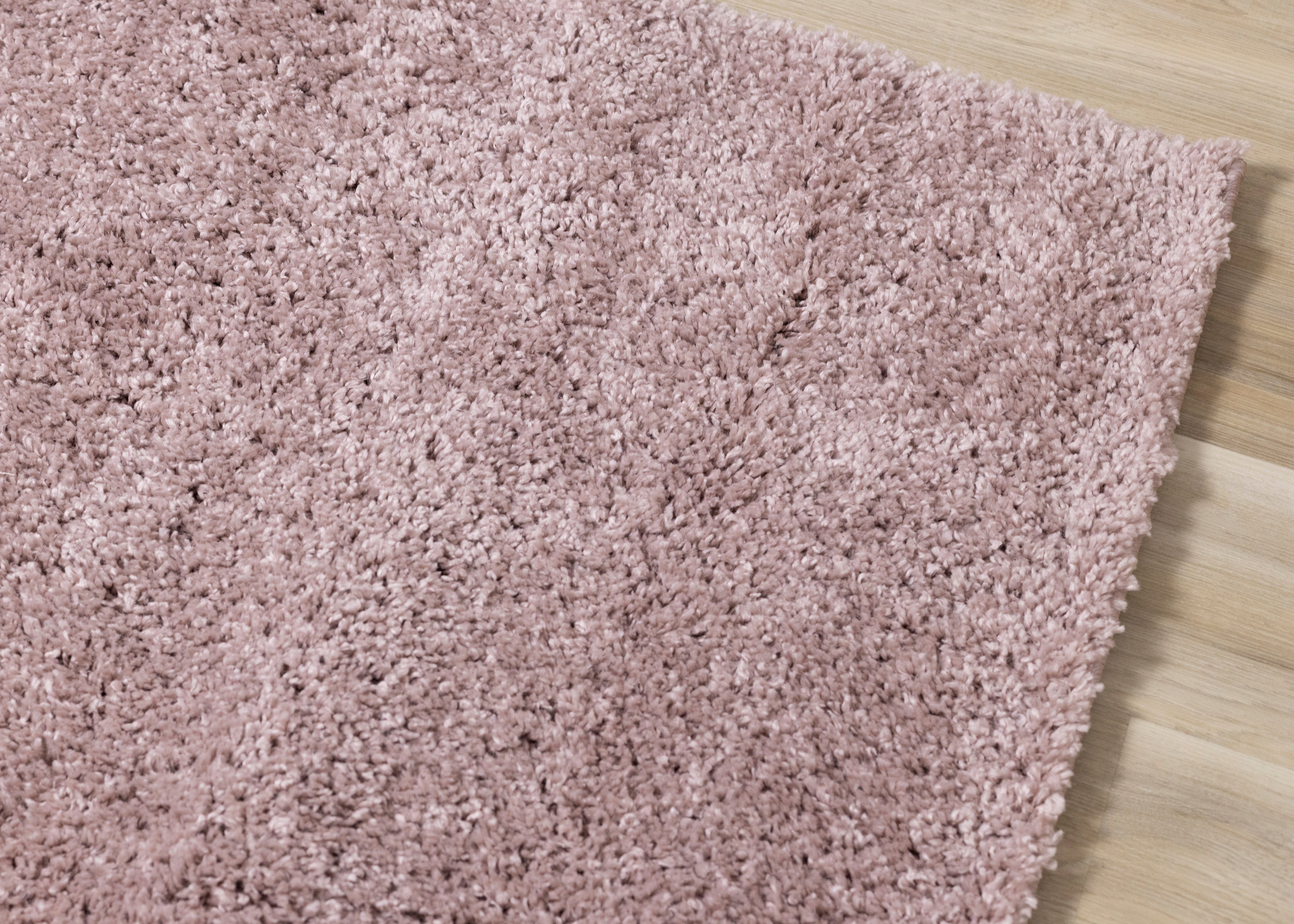Pascal Pink Comfort Shag Rug