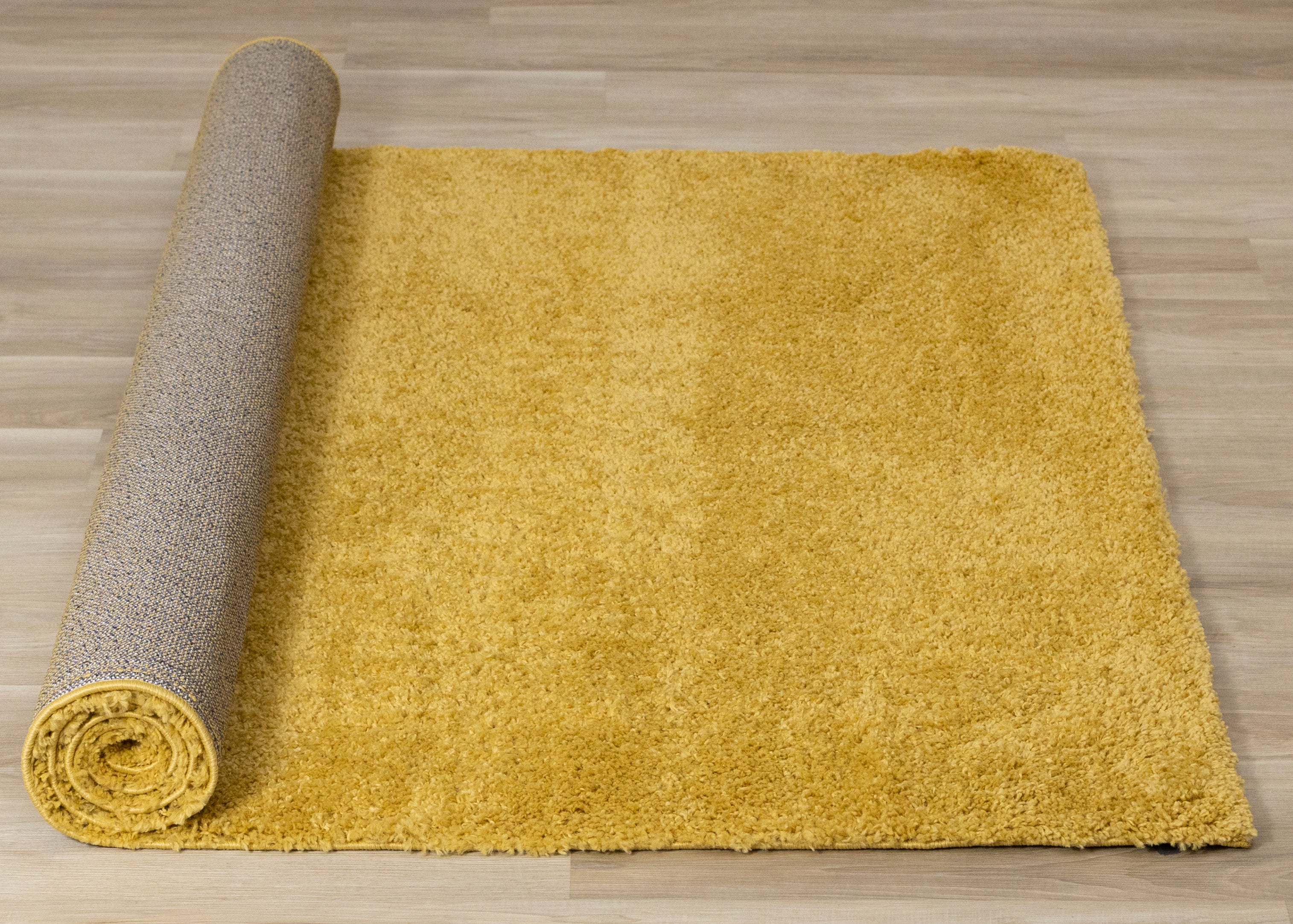 Pascal Yellow Comfort Shag Rug