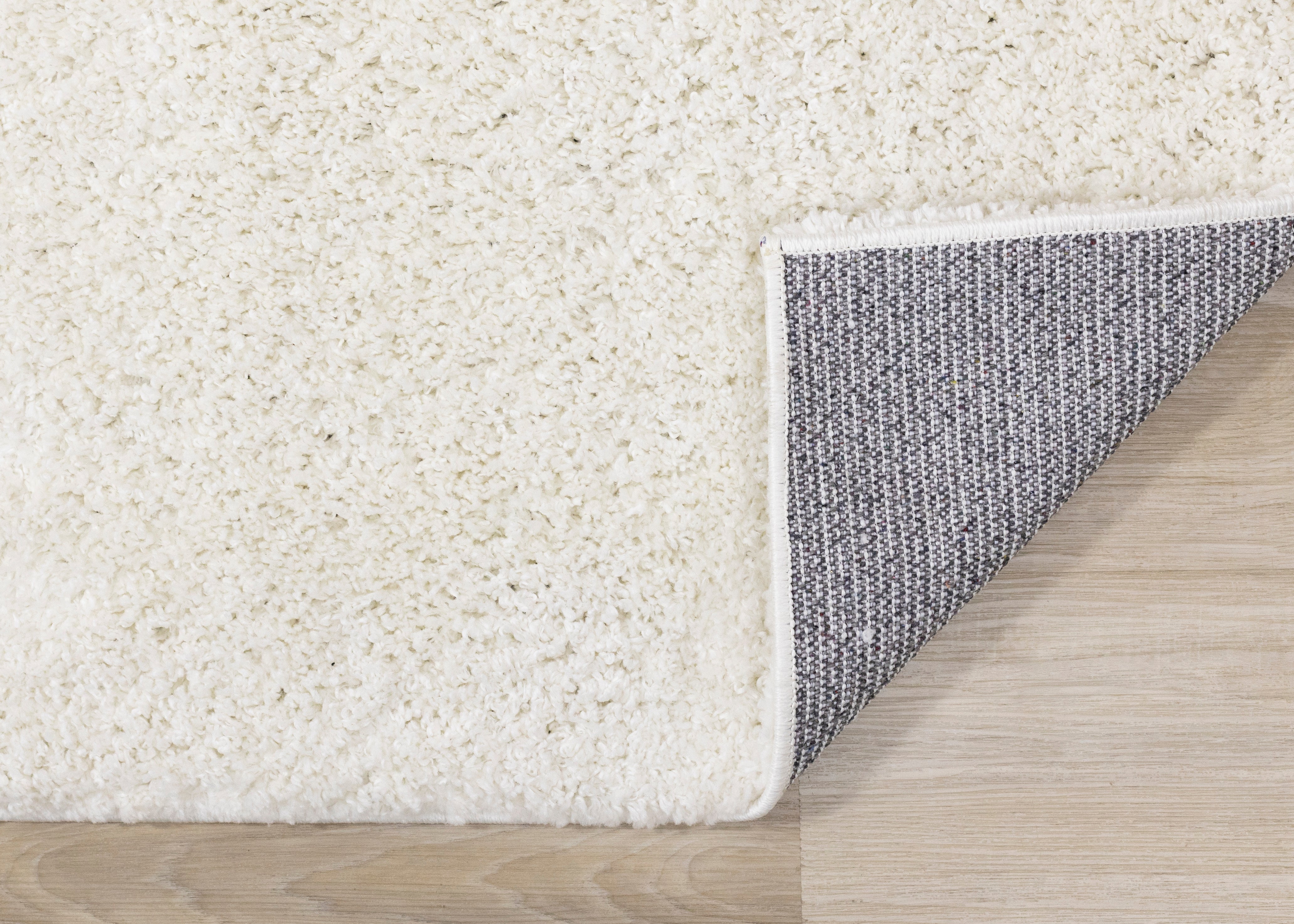 Pascal Cream White Comfort Shag Rug