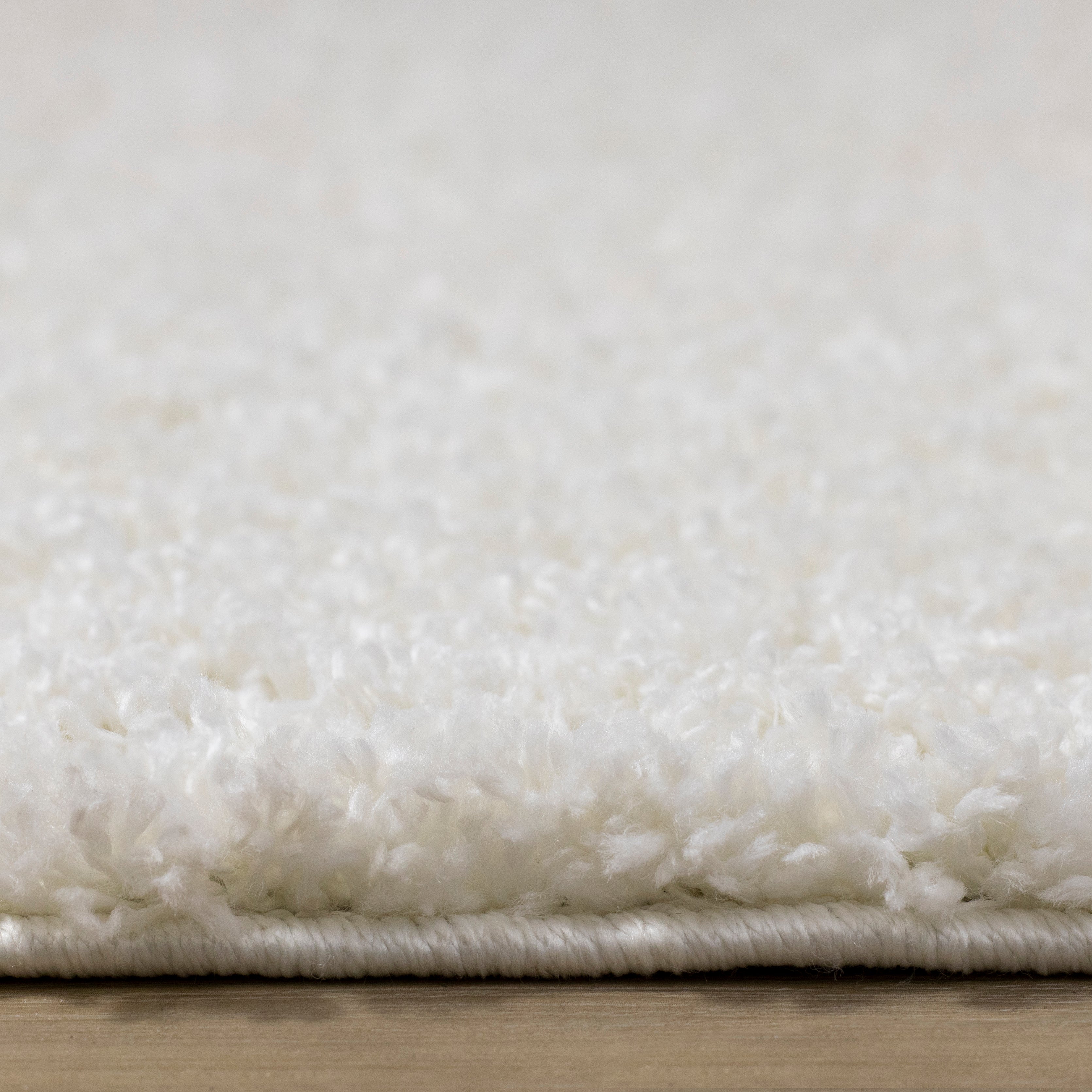 Pascal Cream White Comfort Shag Rug