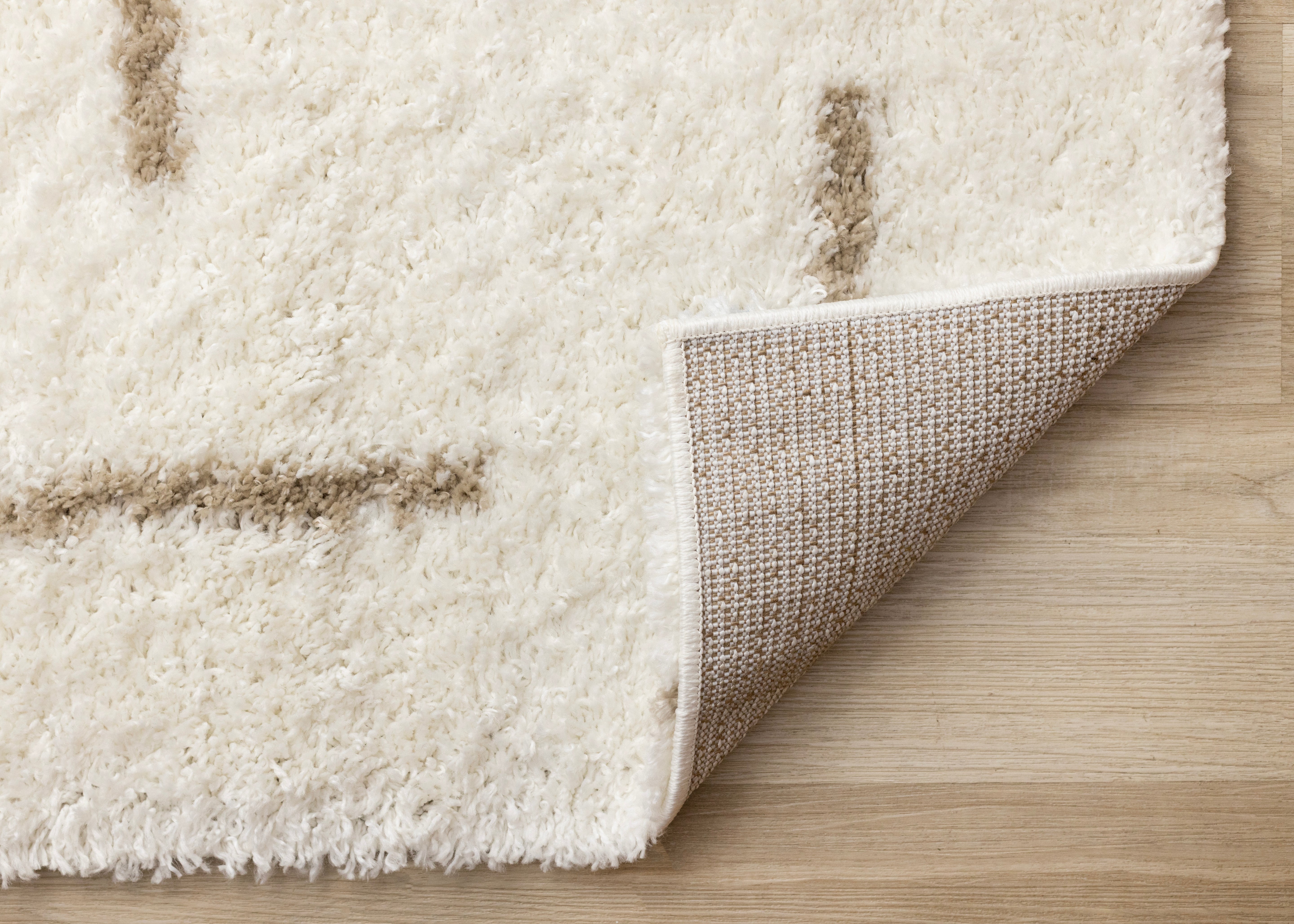 Pascal Cream Beige Scattered Lines Rug