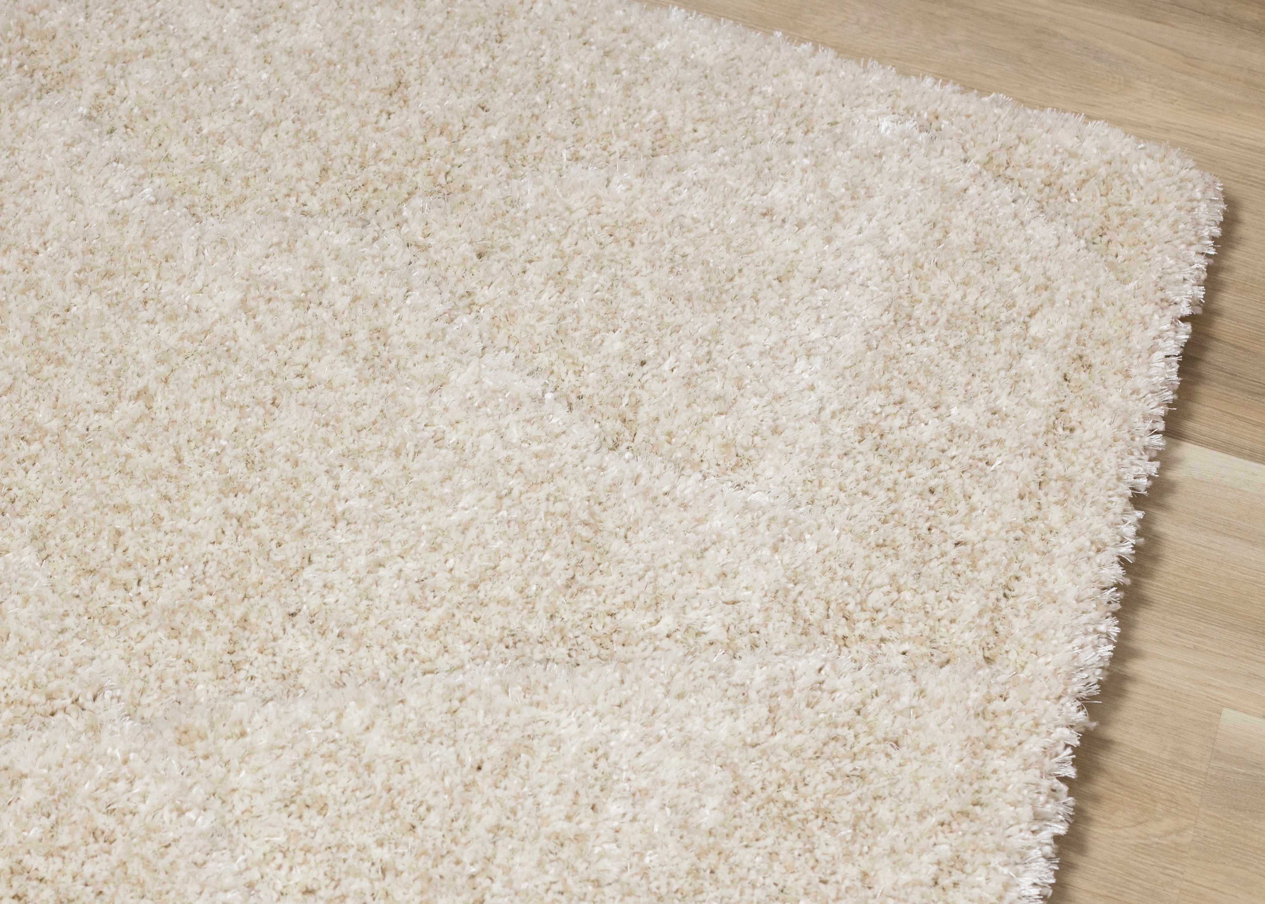 Roman Cream Subtle Diamond Pattern Rug