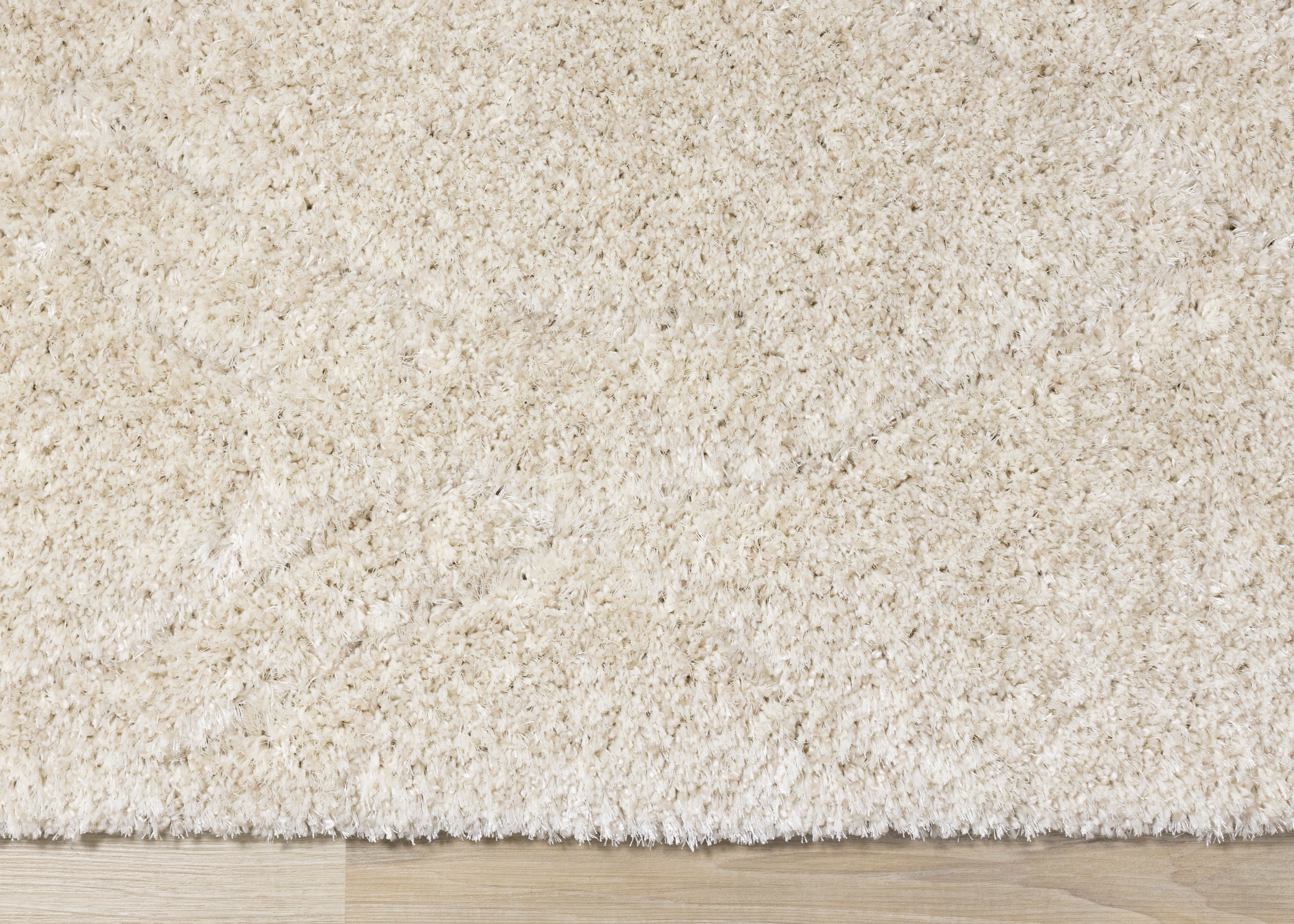 Roman Cream Subtle Diamond Pattern Rug