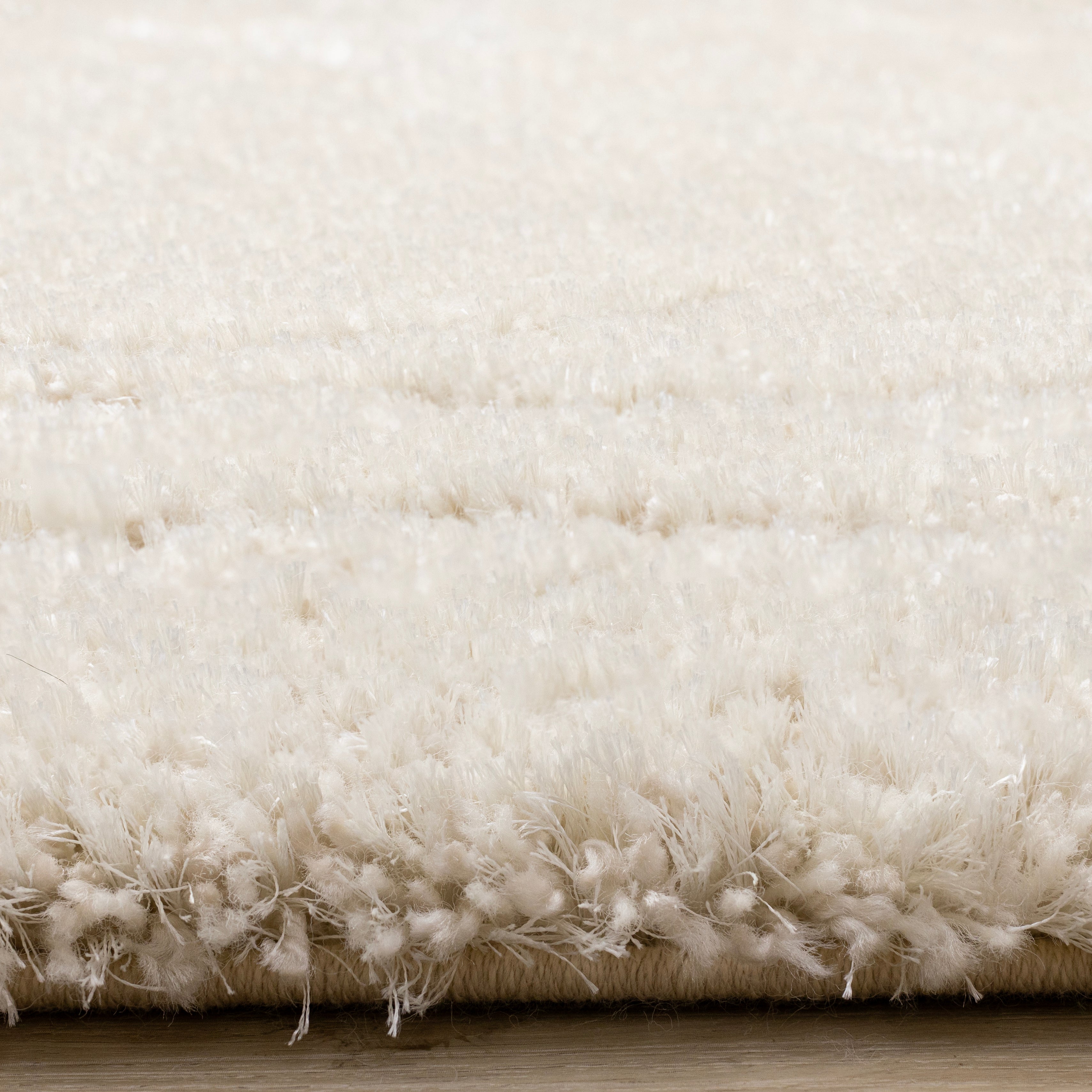 Roman Cream Soft Touch Wood Grain Rug