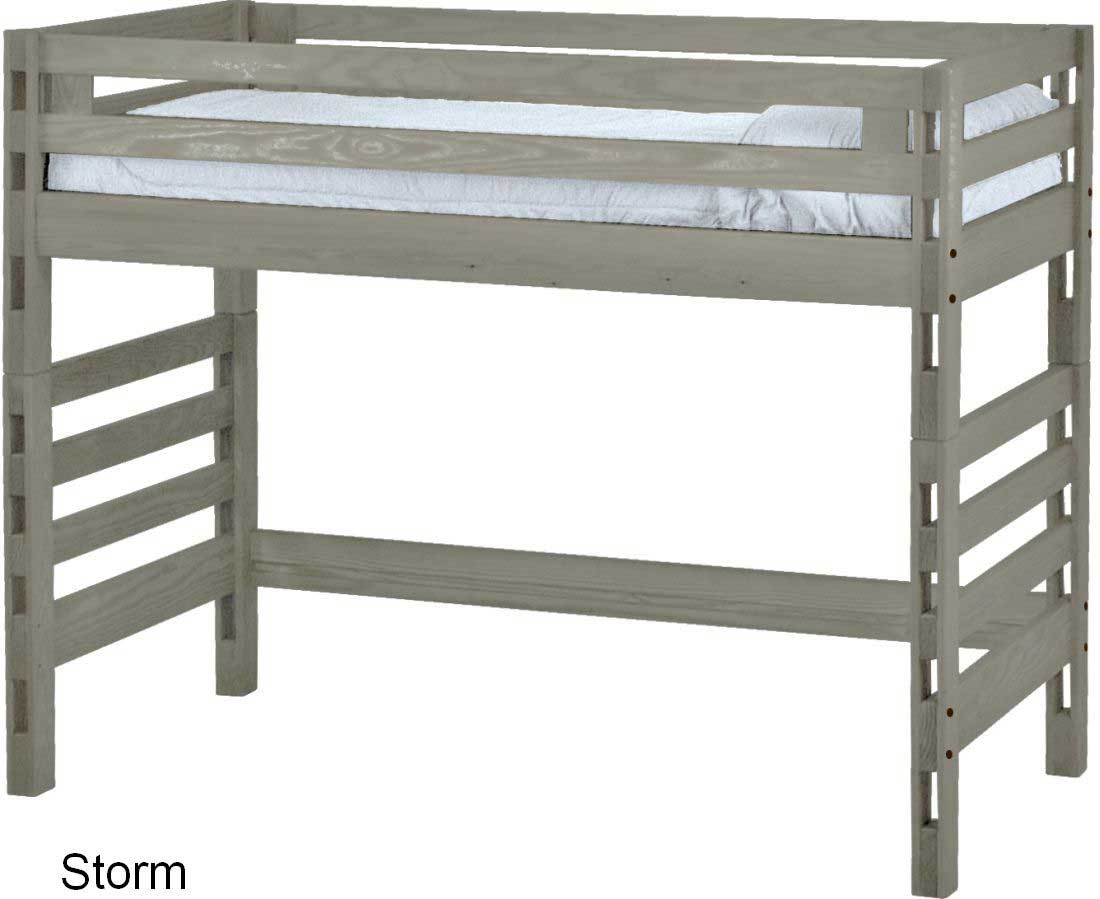 Ladder End Loft, Twin, By Crate Designs. 4005A