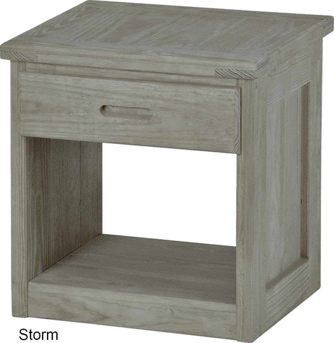 Night Table, 24" Tall, By Crate Designs. 7010
