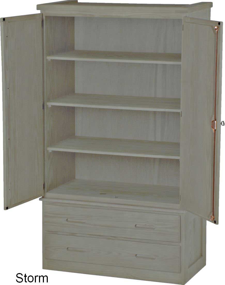 Armoire, Shelf, By Crate Designs. 7016A