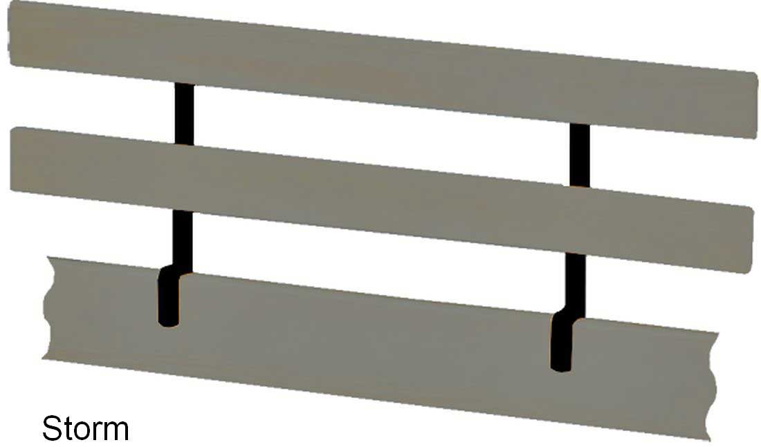 Guardrail Add-On By Crate Designs. 7341